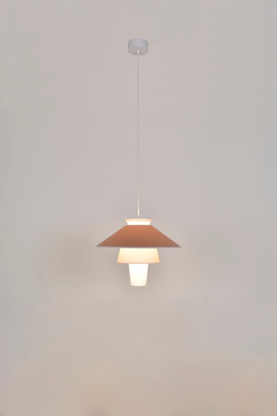 Lampa wisząca RUCHE brzoskwiniowy Market Set Eye on Design