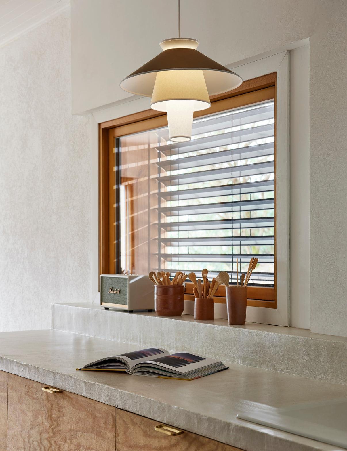 Lampa wisząca RUCHE oliwkowy Market Set Eye on Design