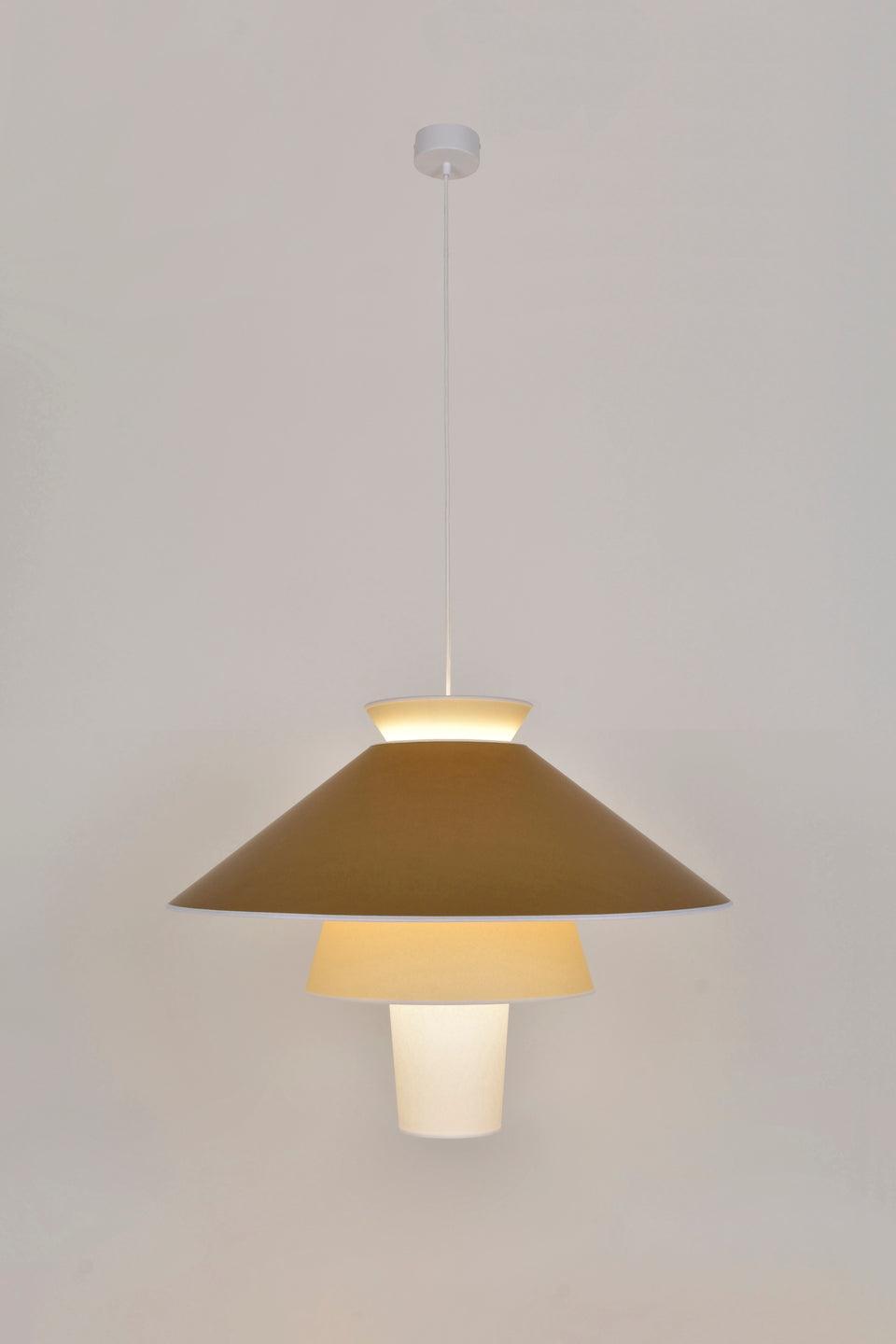 Lampa wisząca RUCHE oliwkowy Market Set Eye on Design
