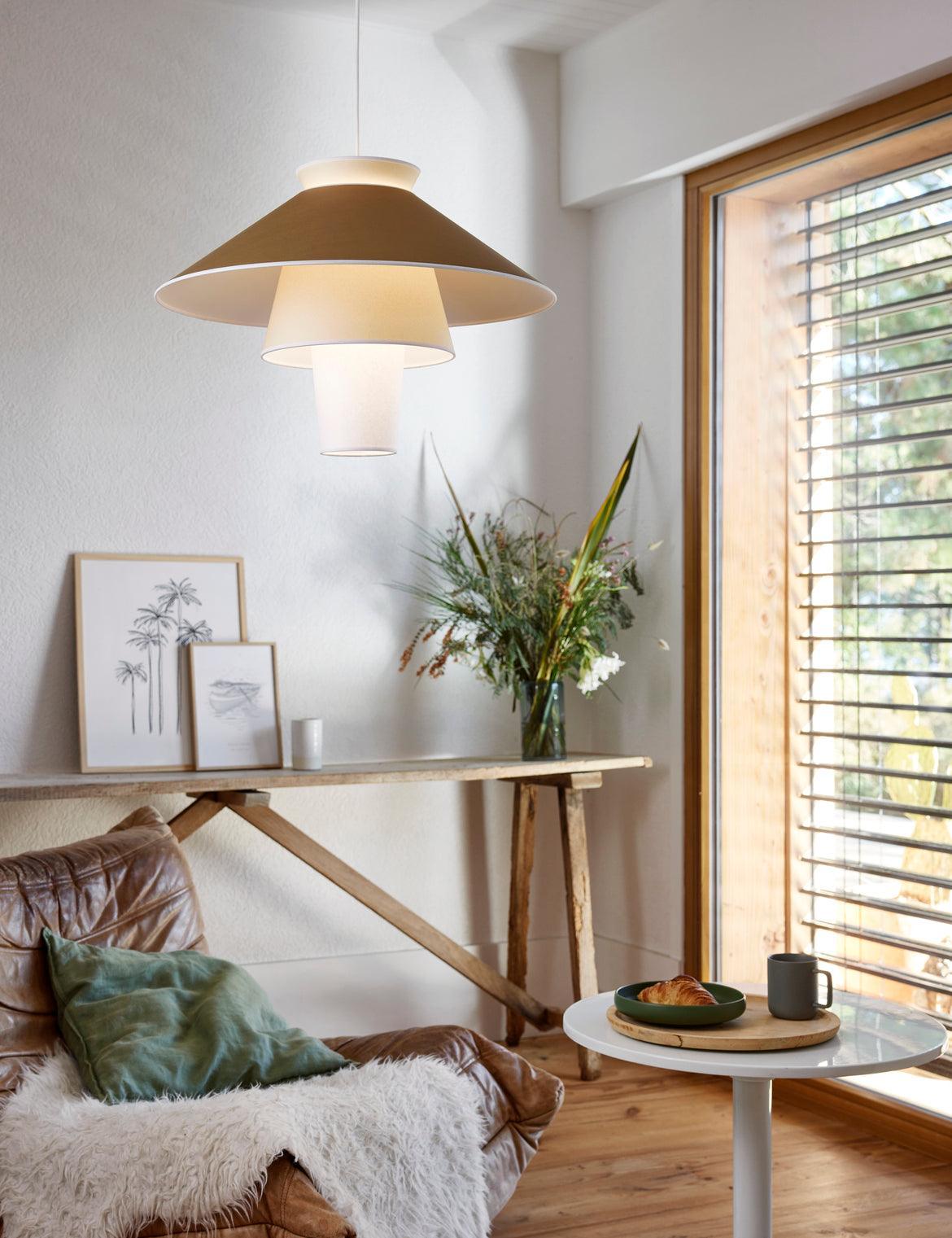 Lampa wisząca RUCHE oliwkowy Market Set Eye on Design