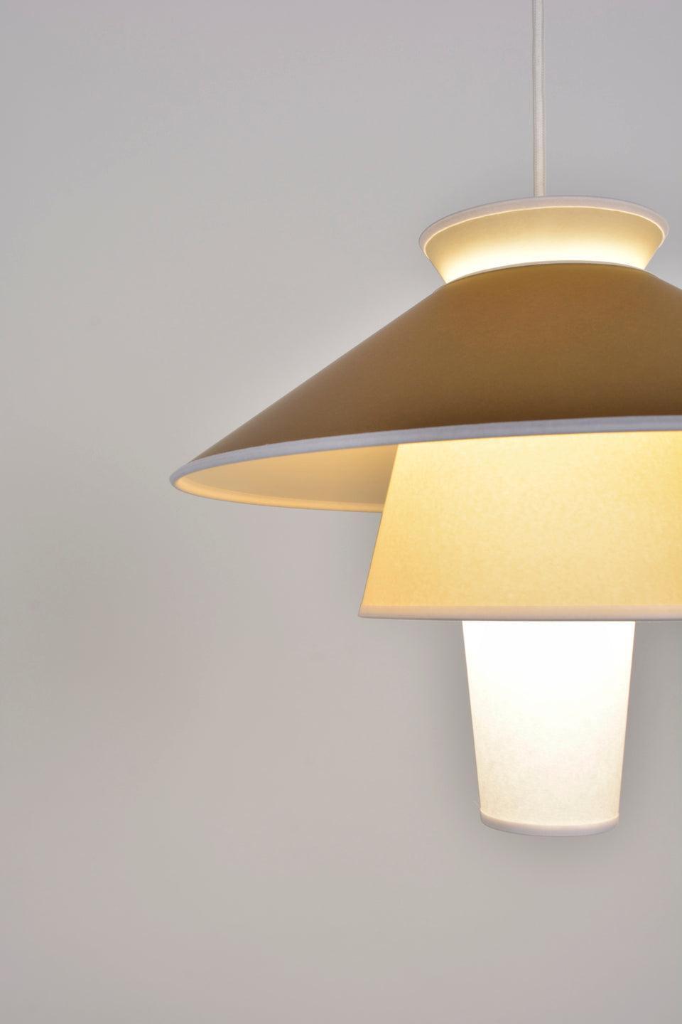 Lampa wisząca RUCHE oliwkowy Market Set Eye on Design