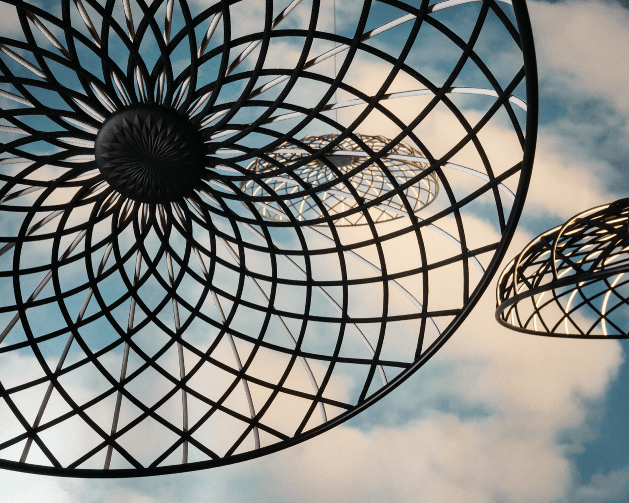 Lampa wisząca SKYNEST antracytowy Flos Eye on Design