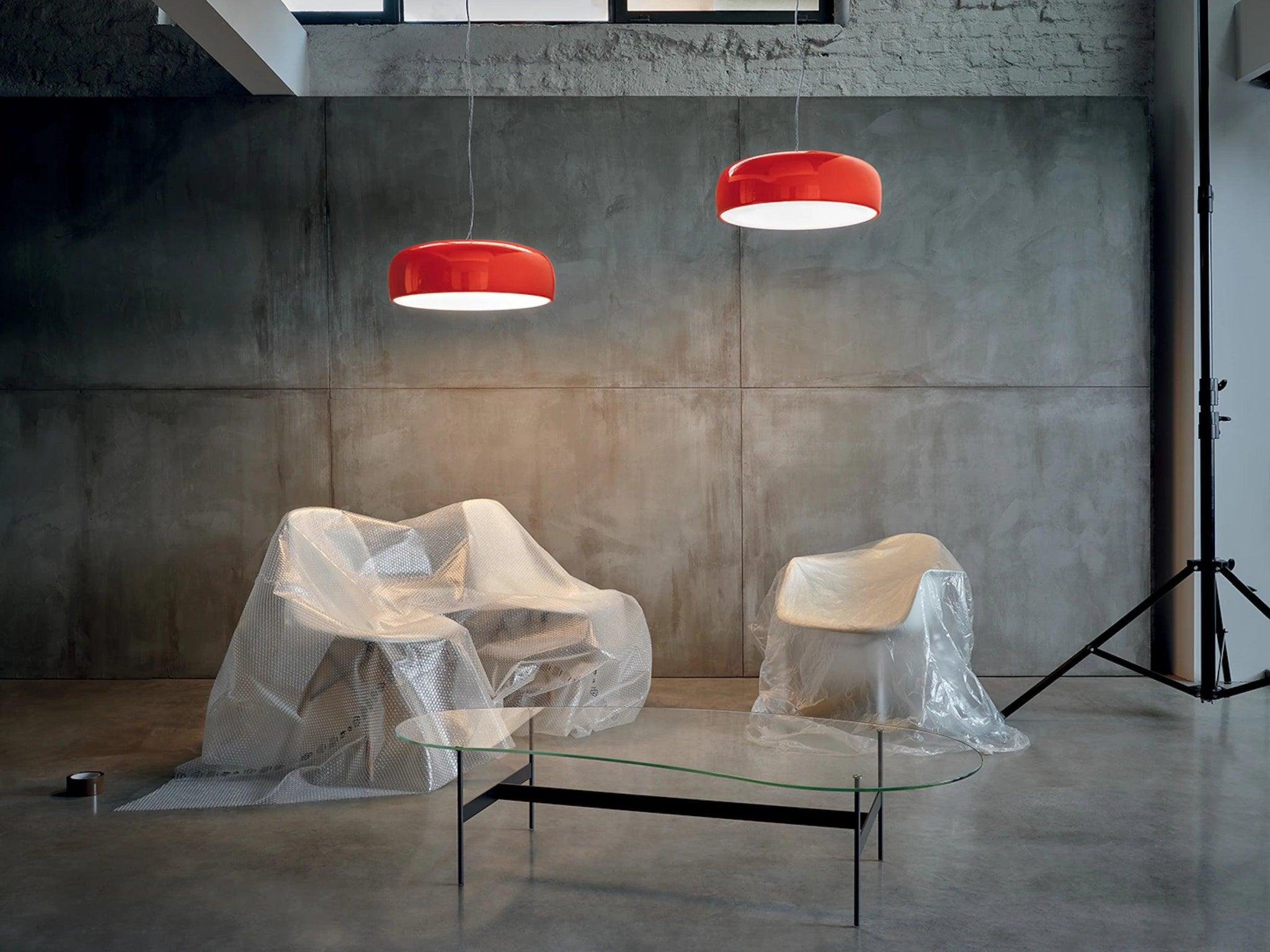 Lampa wisząca SMITHFIELD czerwony Flos Eye on Design