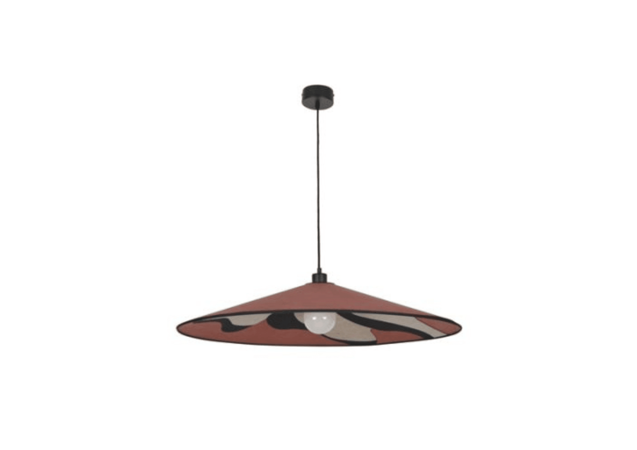Lampa wisząca SONIA LAUDET karminowy Market Set Ø80 cm Eye on Design