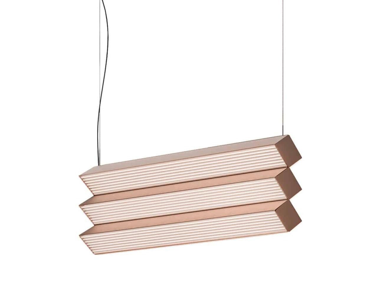 Lampa wisząca STICK TRIO satynowa miedź Contardi Eye on Design