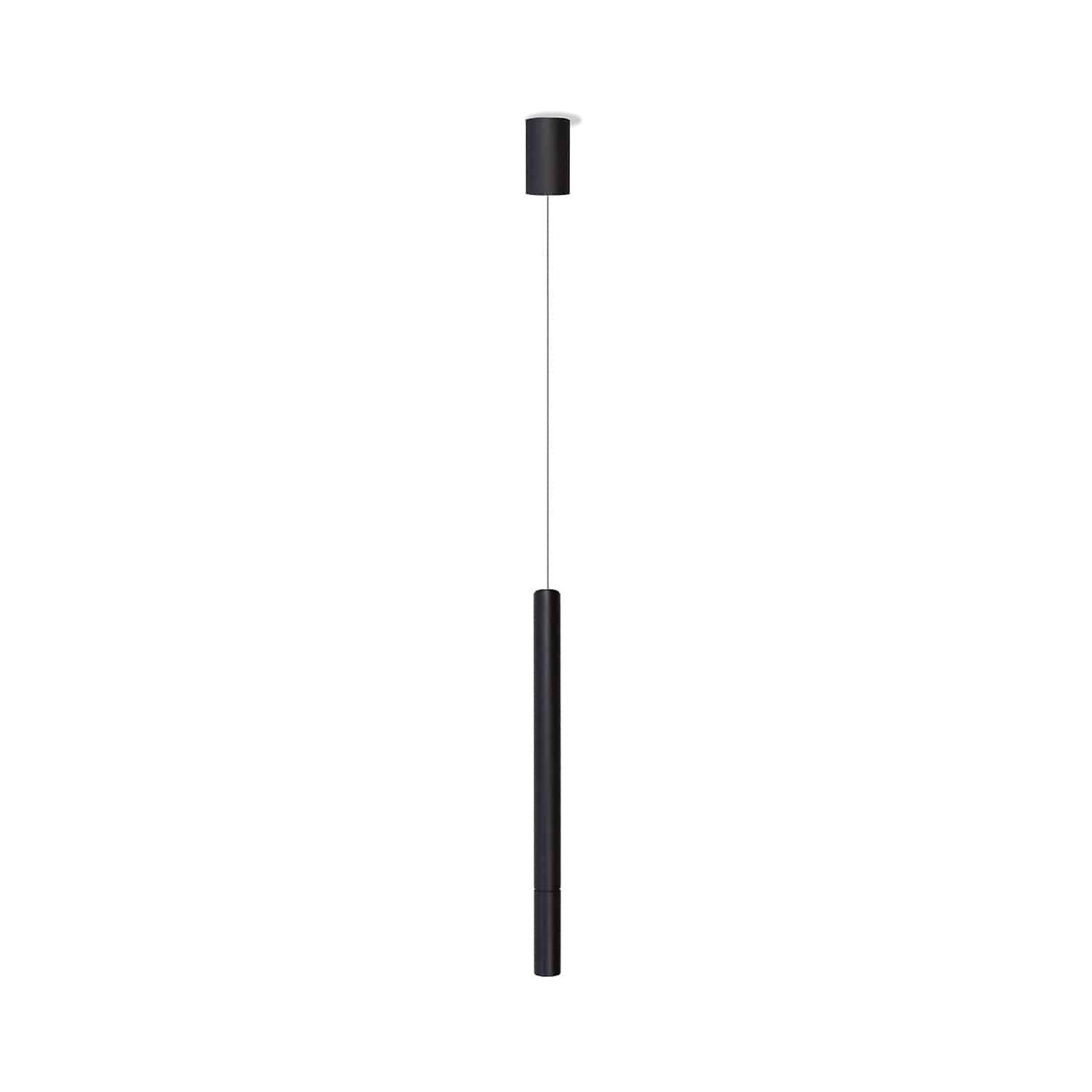 Lampa wisząca TENEBRA czarny Contardi 2 m bez klosza Eye on Design