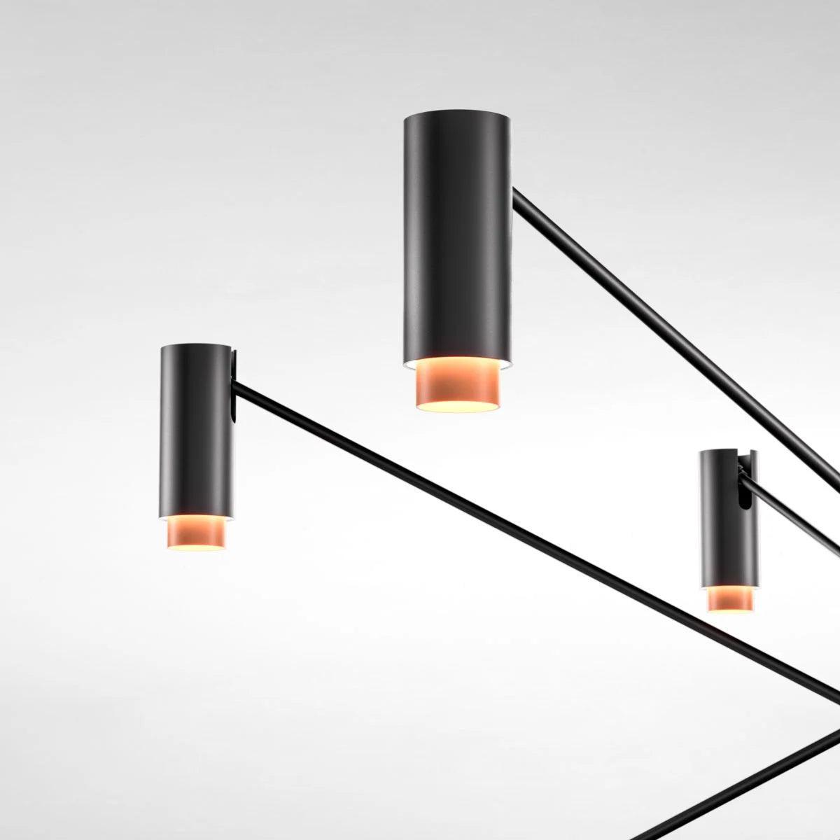 Lampa wisząca THE W czarny Marset TRIAC terracotta Eye on Design