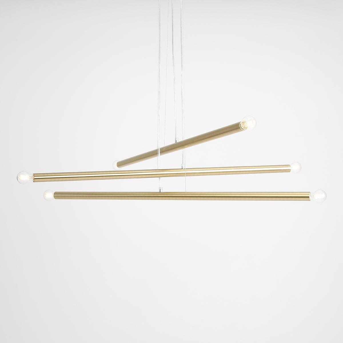 Lampa wisząca TUBO mosiężny Artera Eye on Design
