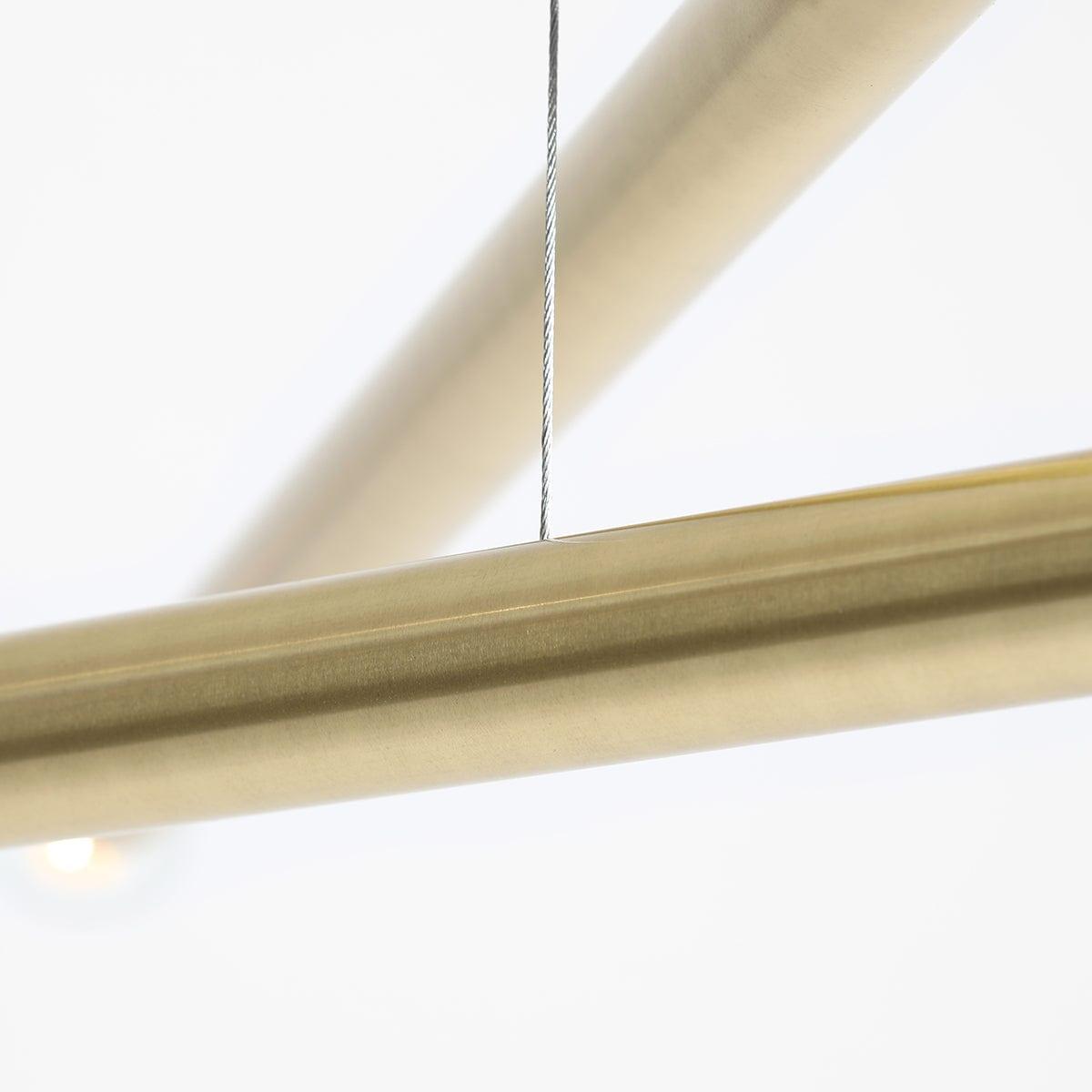 Lampa wisząca TUBO mosiężny Artera Eye on Design