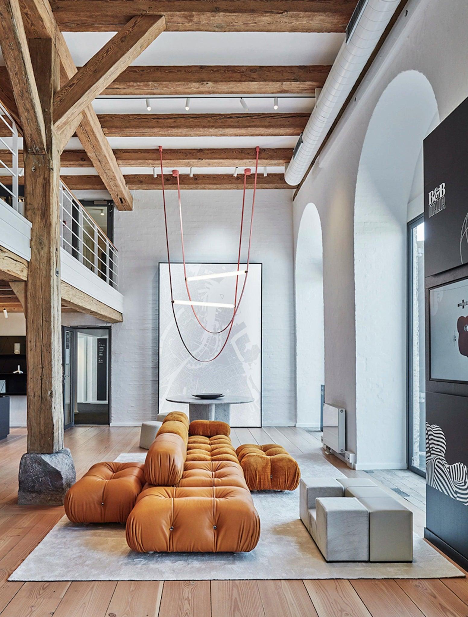 Lampa wisząca WIRELINE różowy Flos Eye on Design