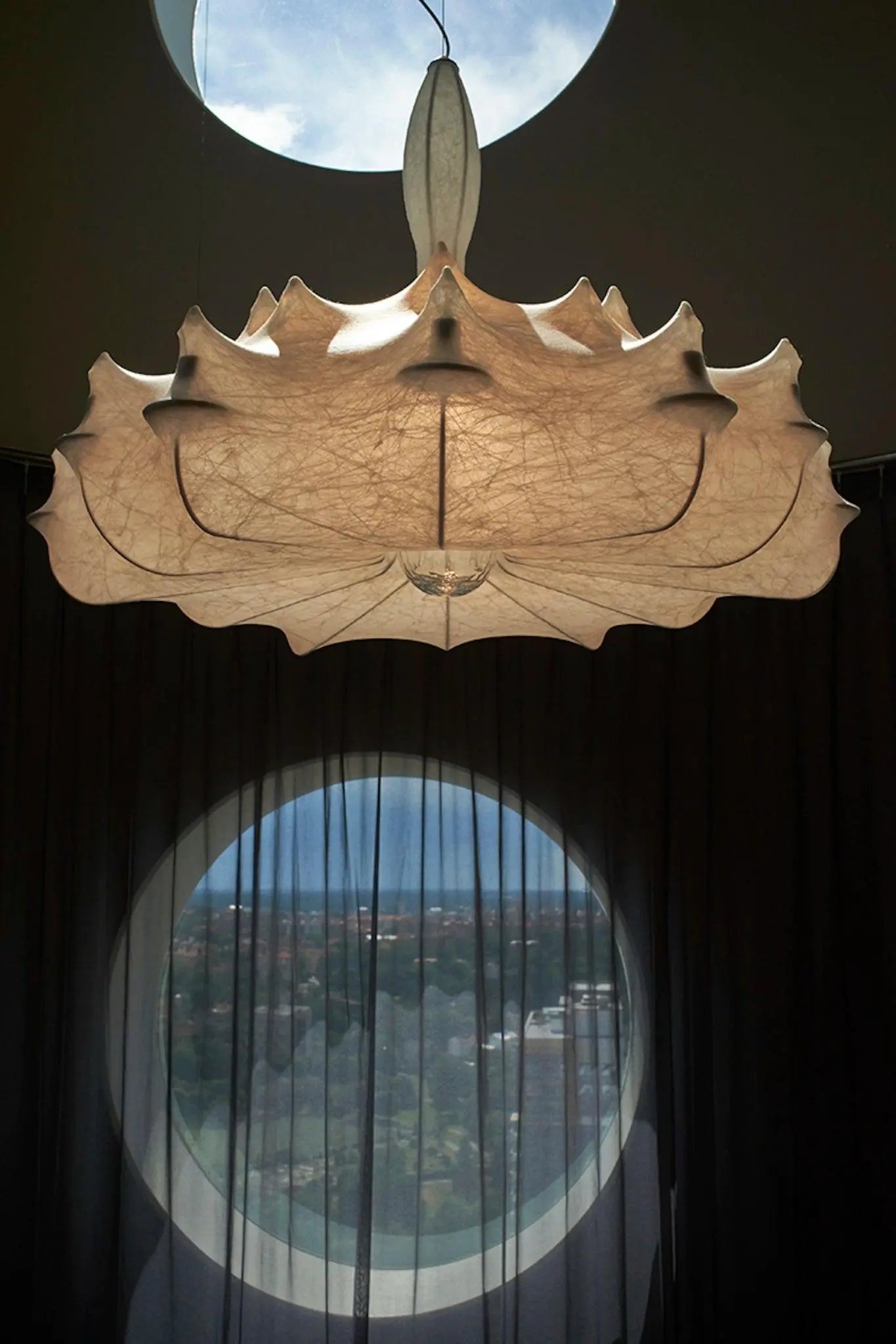 Lampa wisząca ZEPPELIN biały – Flos