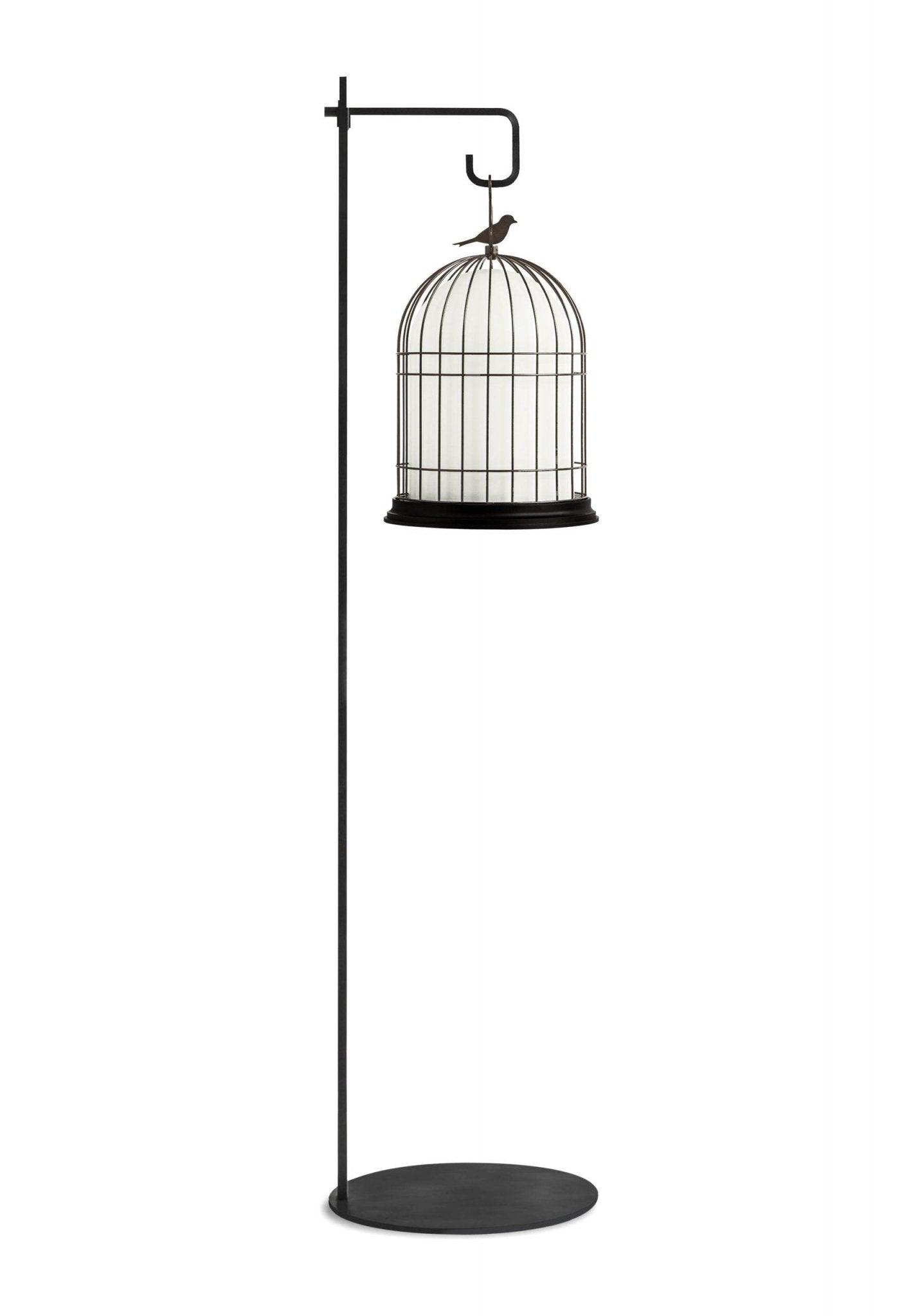 Lampa zewnętrzna akumulatorowa FREEDOM BATTERY brązowy Contardi podstawa z hakiem Eye on Design