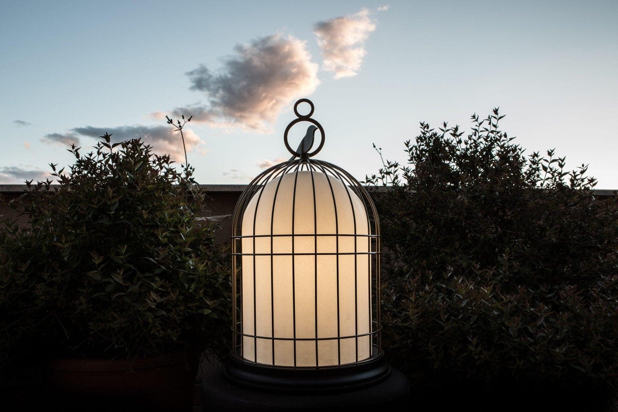 Lampa zewnętrzna akumulatorowa FREEDOM BATTERY brązowy Contardi Eye on Design