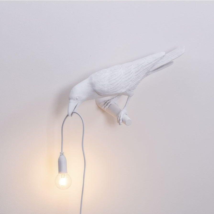 Lampa zewnętrzna BIRD LOOKING LEFT biały Seletti Eye on Design