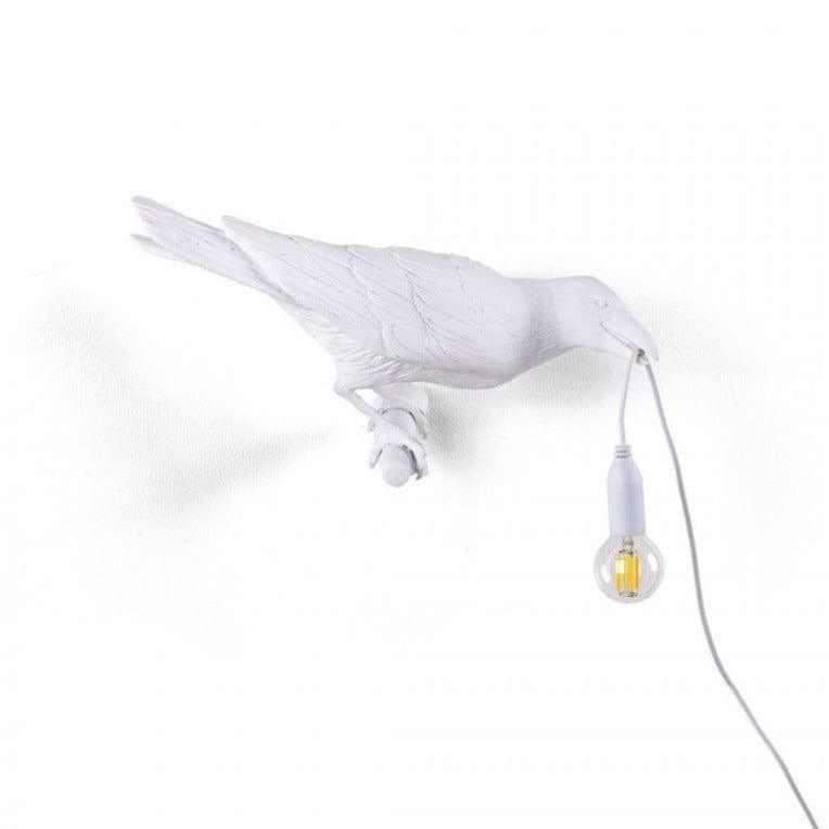 Lampa zewnętrzna BIRD LOOKING RIGHT biały Seletti Eye on Design