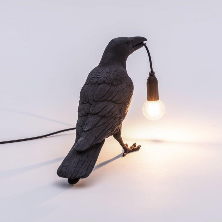 Lampa zewnętrzna BIRD WAITING czarny Seletti Eye on Design