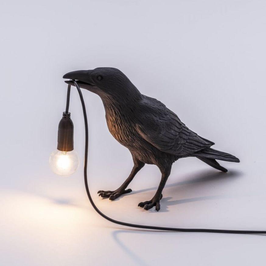Lampa zewnętrzna BIRD WAITING czarny Seletti Eye on Design