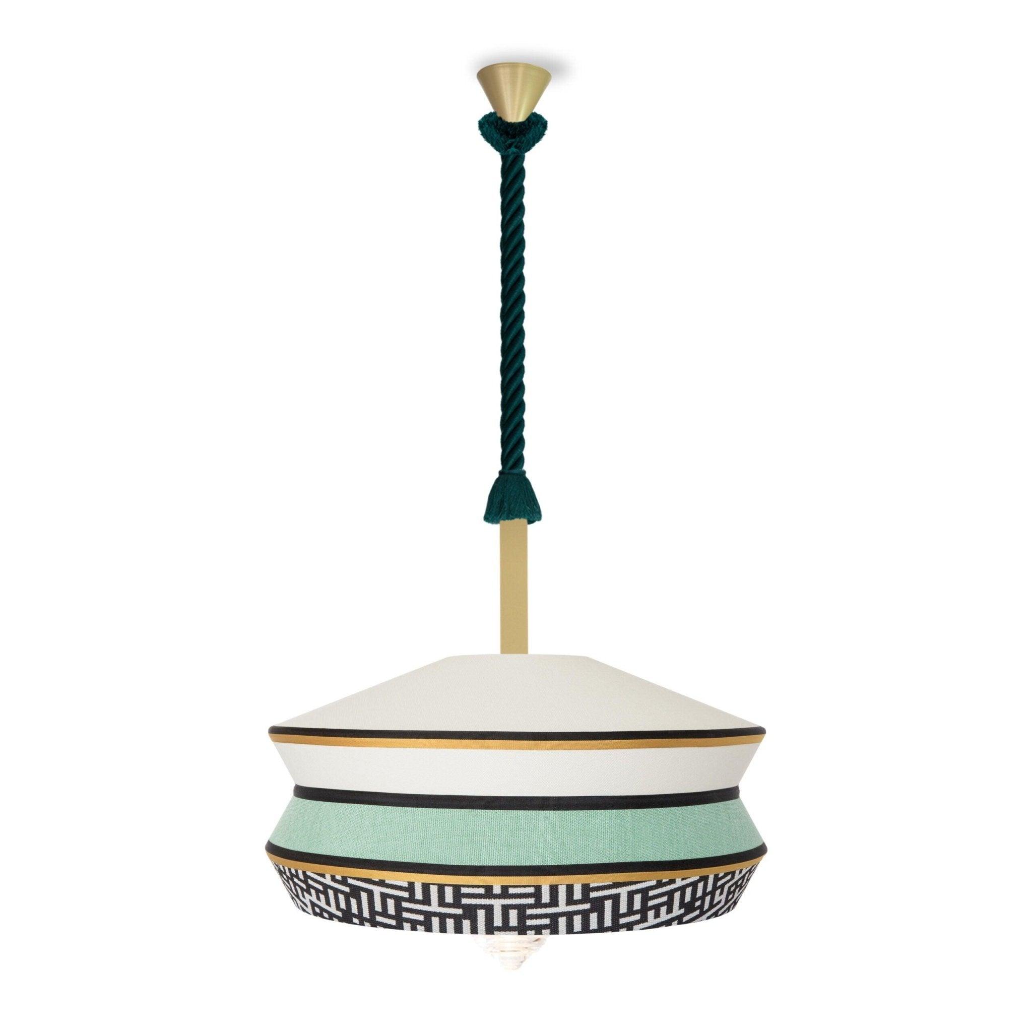 Lampa zewnętrzna CALYPSO ANTIGUA miętowy Contardi XL 1.9 m Eye on Design