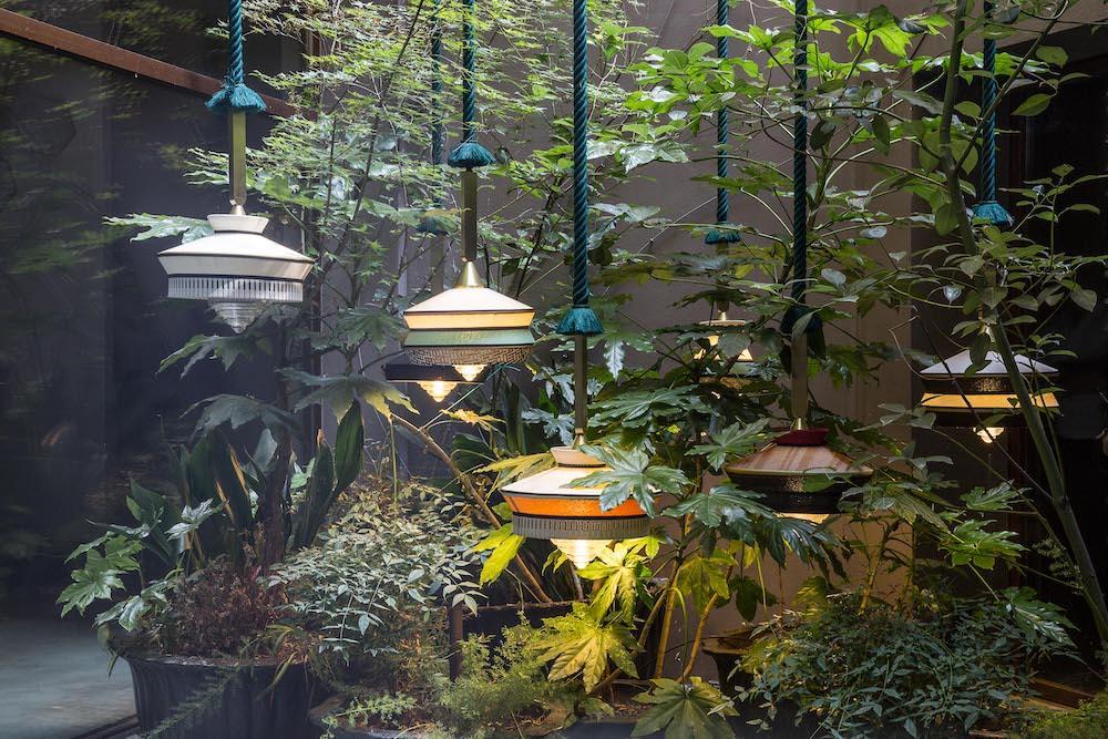 Lampa zewnętrzna CALYPSO GUADALOUPE czarno-biały Contardi Eye on Design