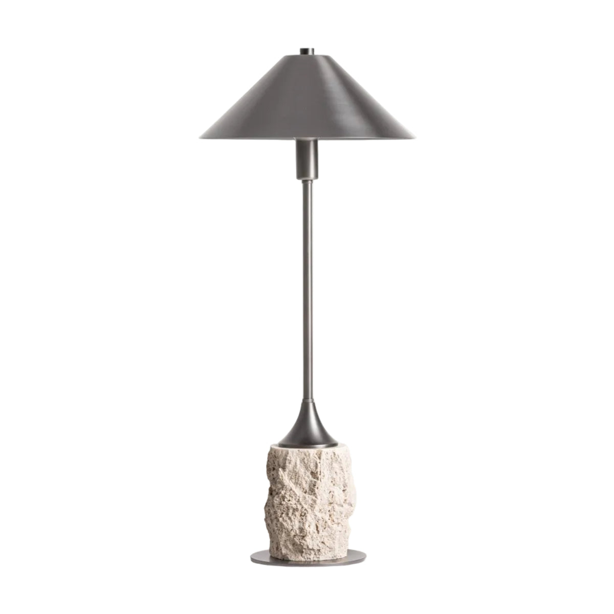 FRANGY table lamp in brass with a marble base