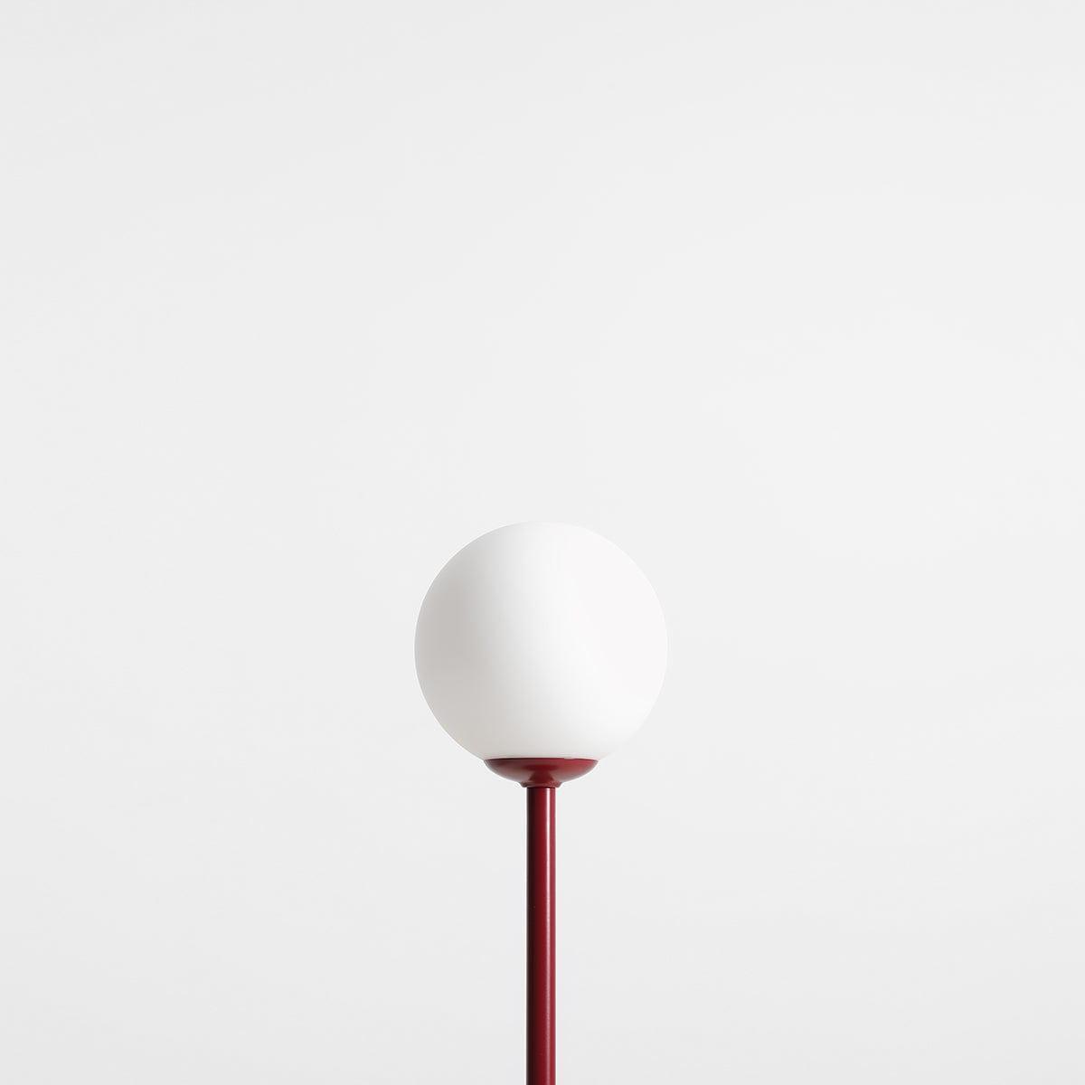 Lampka biurkowa PINNE czerwony Artera Eye on Design