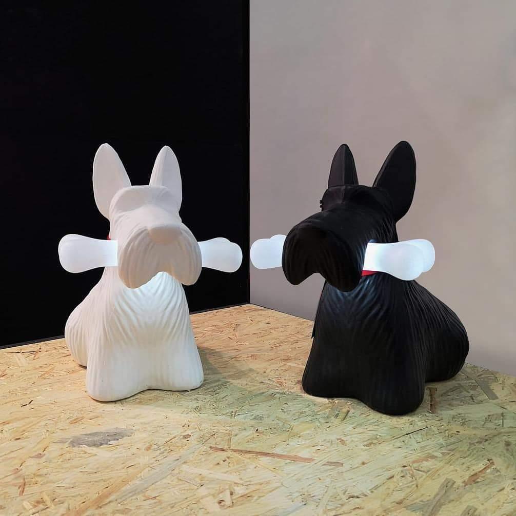 Lampka SCOTTIE biały Qeeboo Eye on Design