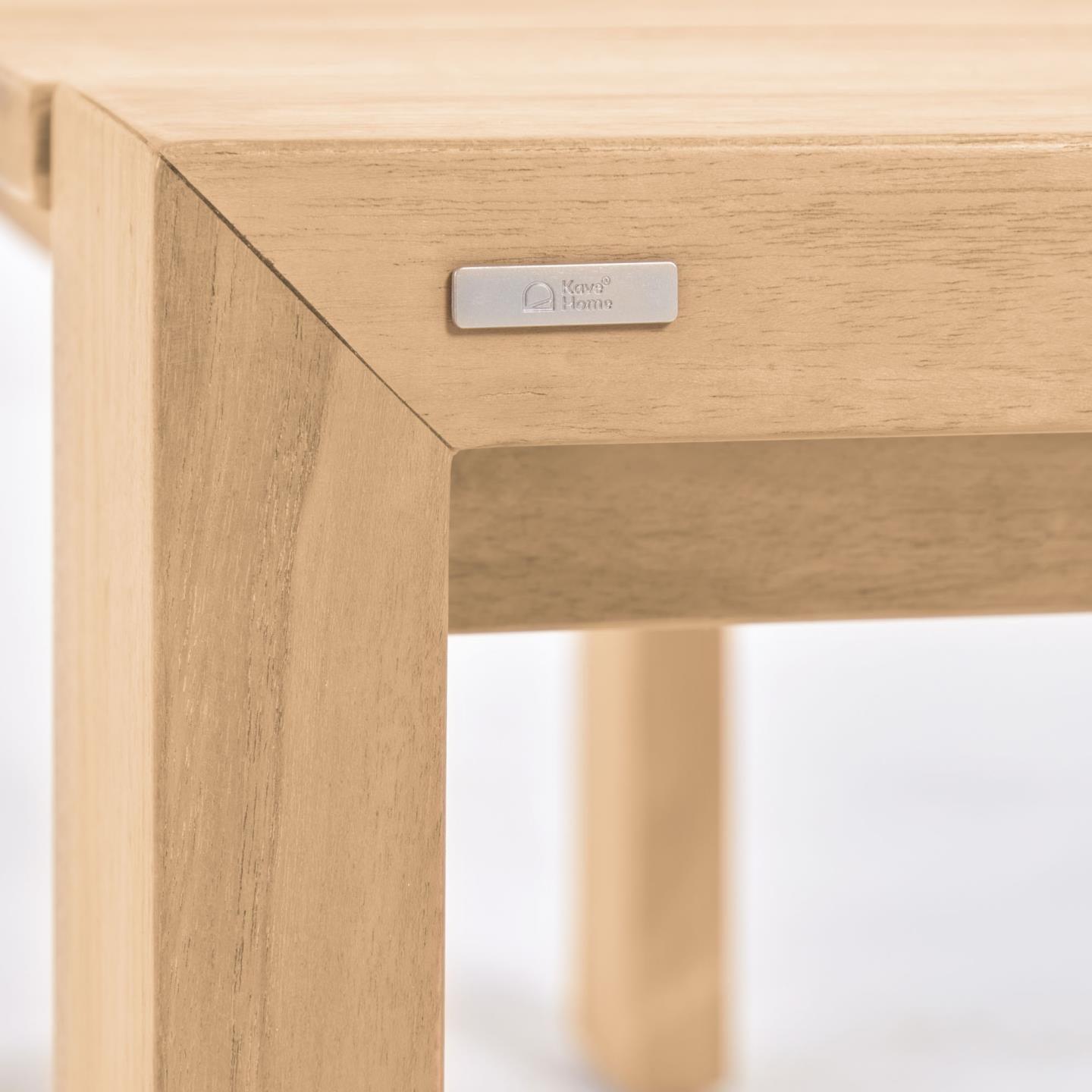 Ławka ogrodowa VICTOIRE lite drewno tekowe La Forma Eye on Design