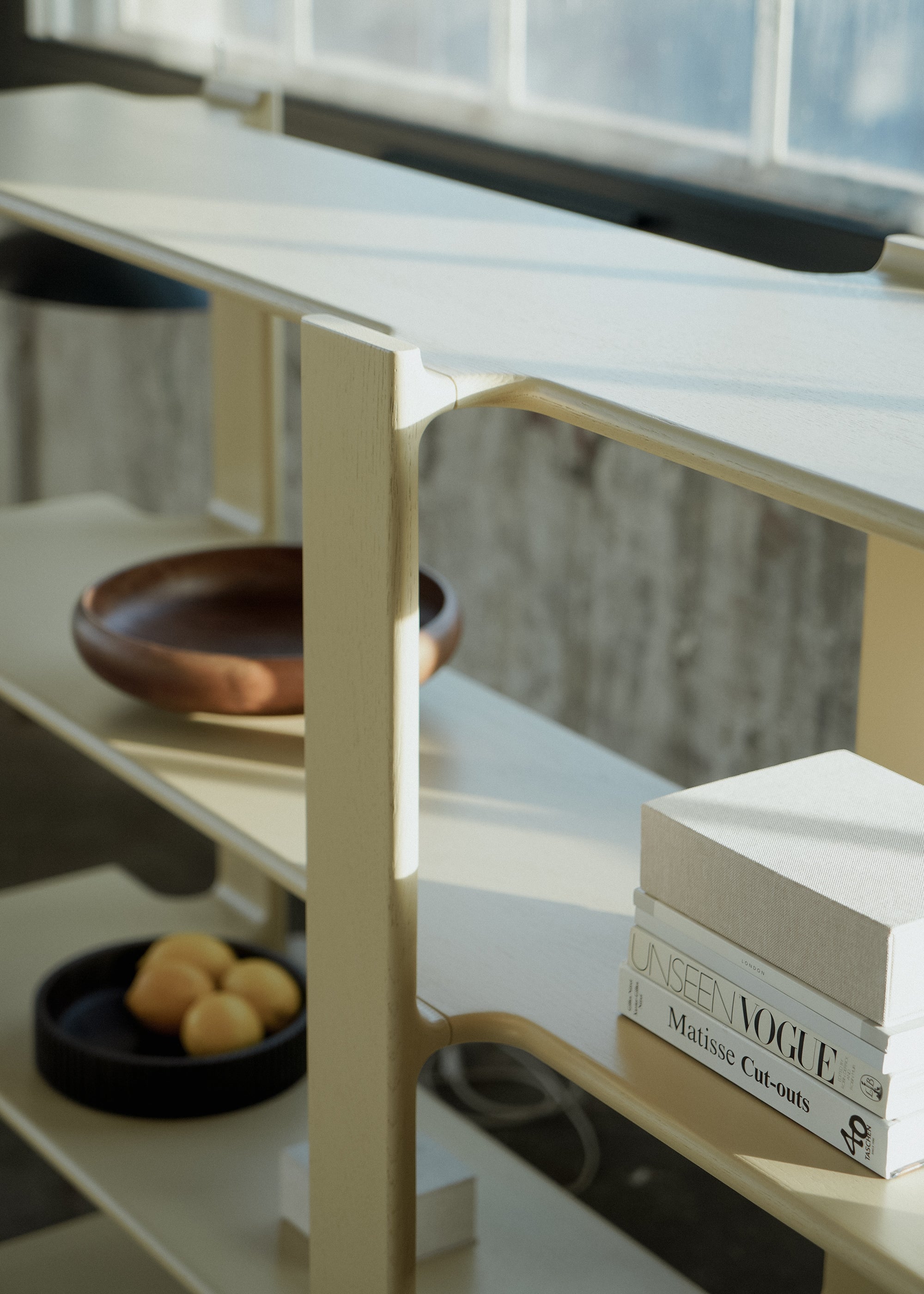 LIGO DUO Shelf Cream Oak Wood