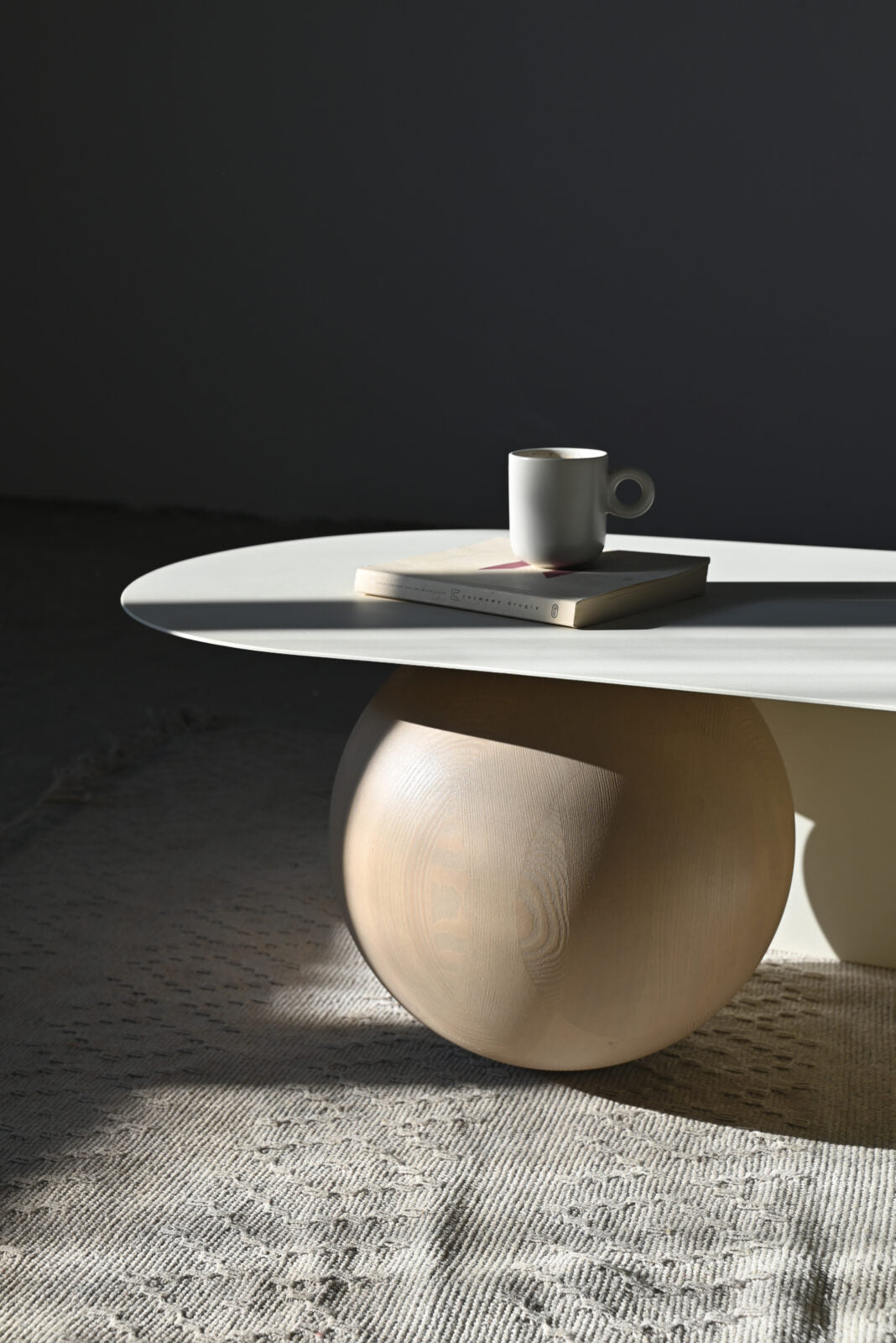 FUKU LONG Coffee Table in Steel and Wood