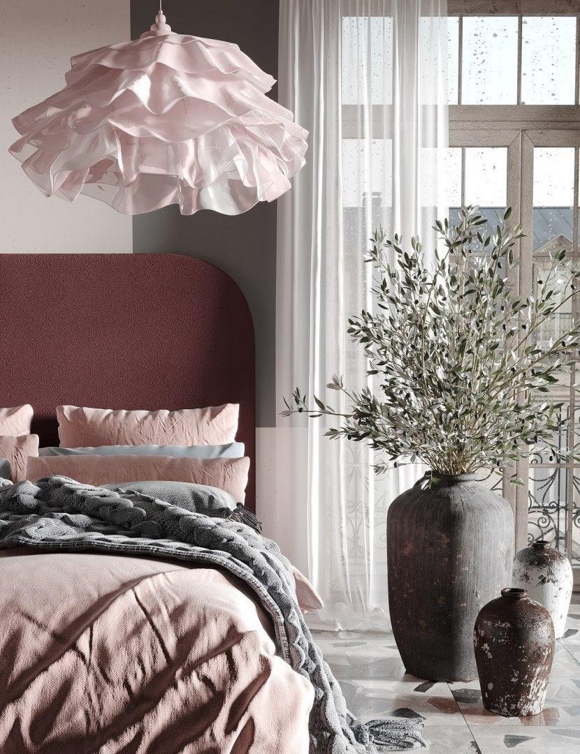 Łóżko tapicerowane PLUM 5 brunatny Happy Barok Eye on Design