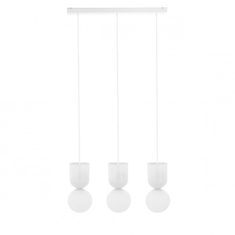 Lampa wisząca LUOTI 3L biała Ummo