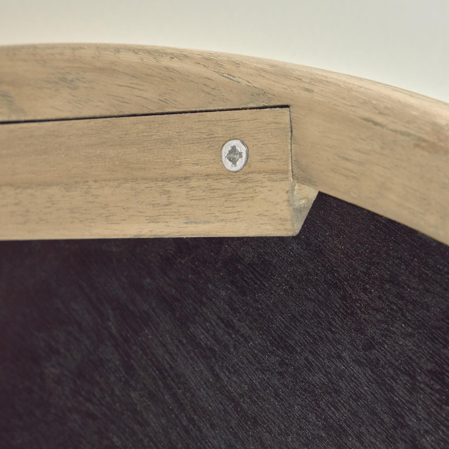 Lustro ALUM lite drewno mindi La Forma Eye on Design