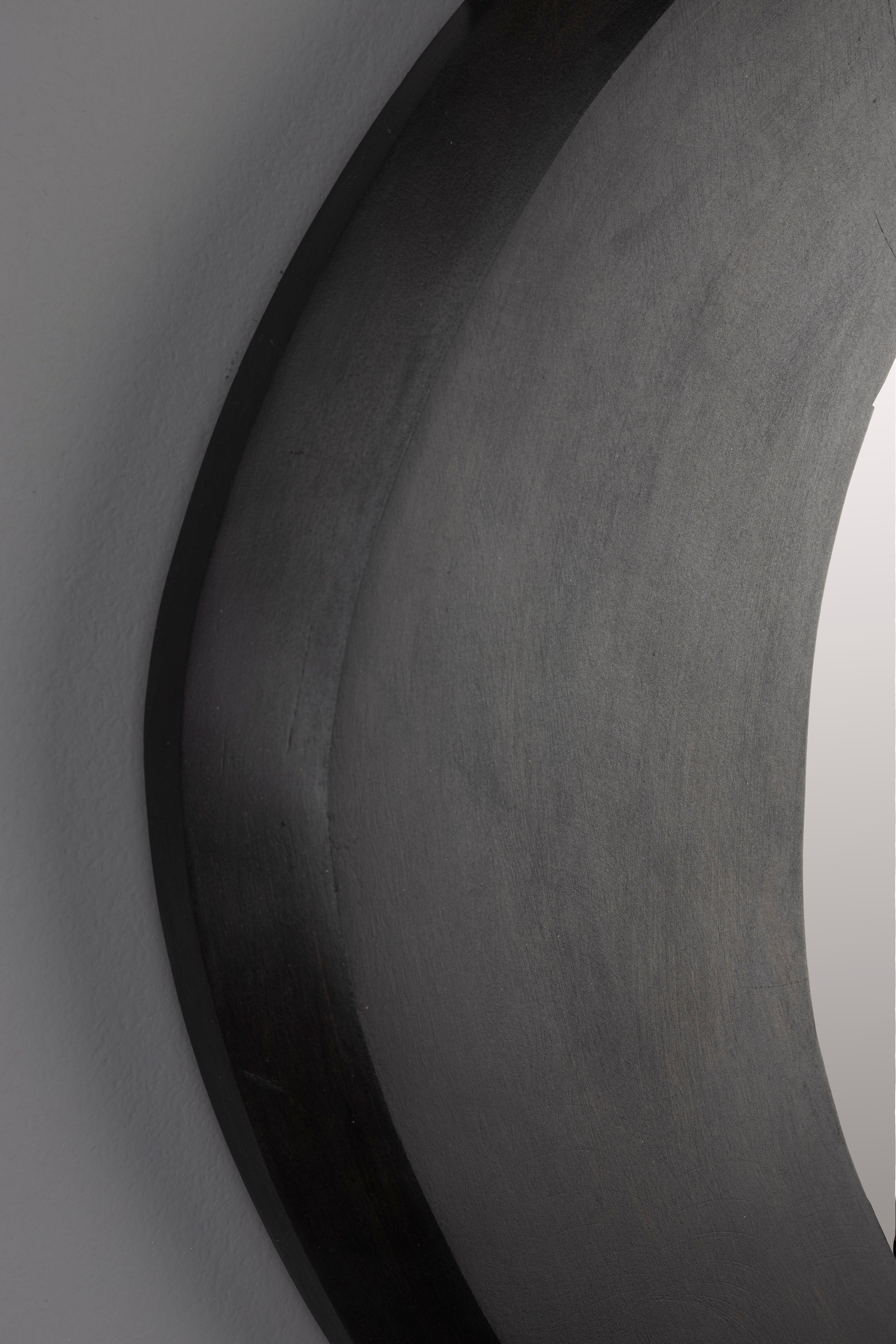Aren Mirror Wood Black S Dutchbone Eye on Design