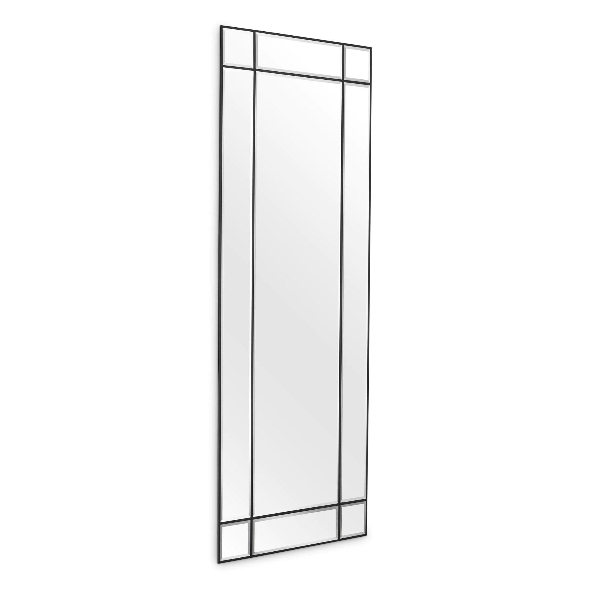 Lustro BEAUMONT czarny Eichholtz 78.5 x 215.5 cm Eye on Design