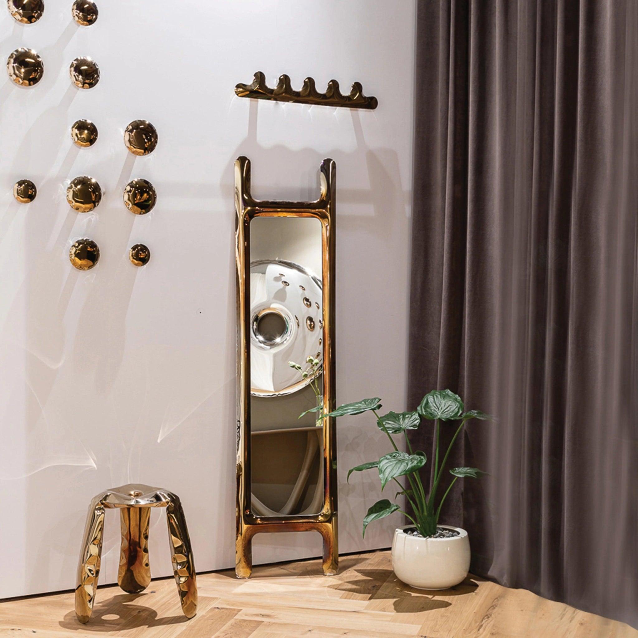 Lustro DRAB grafitowy szary mat Zieta Studio Eye on Design