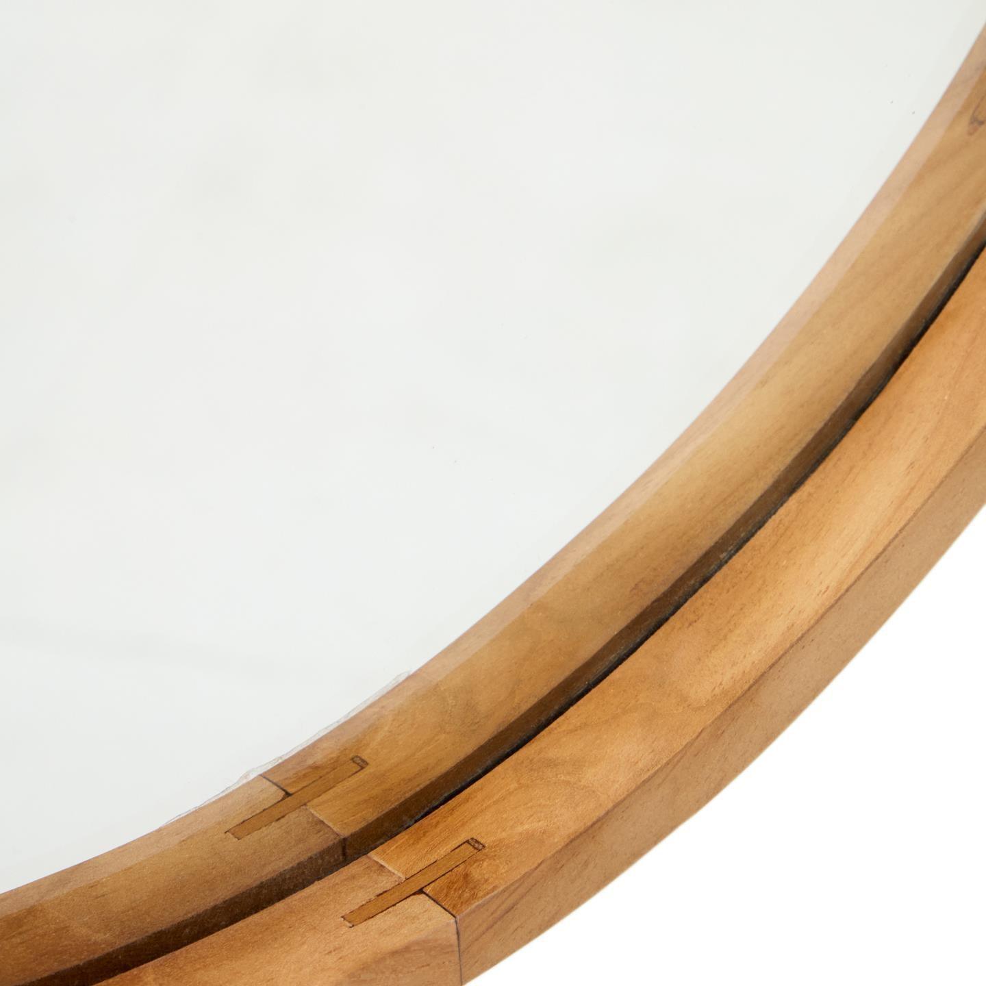 Lustro MAGDA lite drewno tekowe La Forma Eye on Design