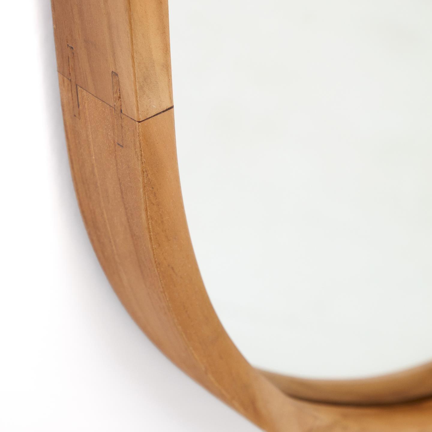 Lustro MAGDA lite drewno tekowe La Forma Eye on Design