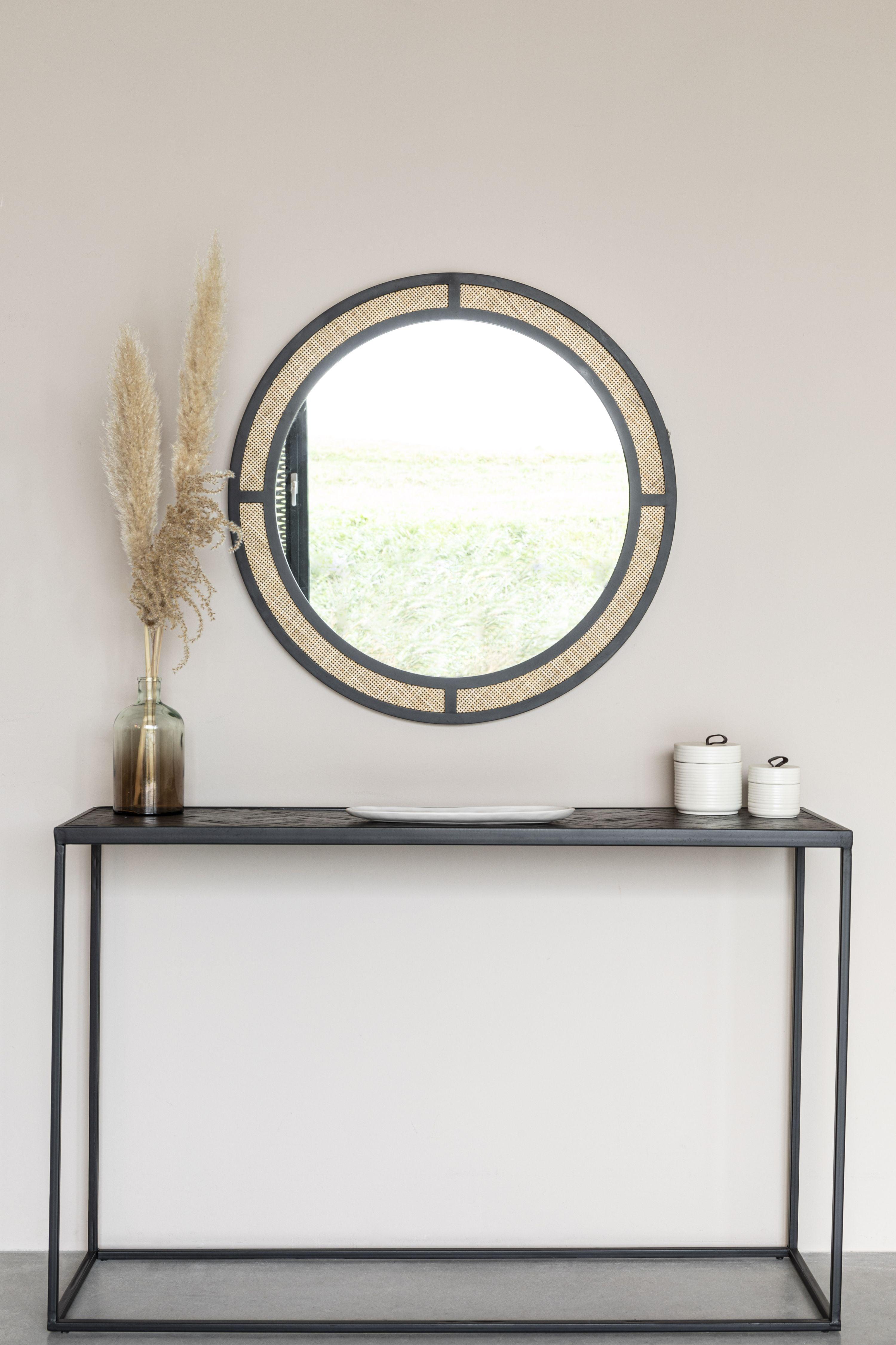 Mirror Aida Round White Label Living Eye on Design