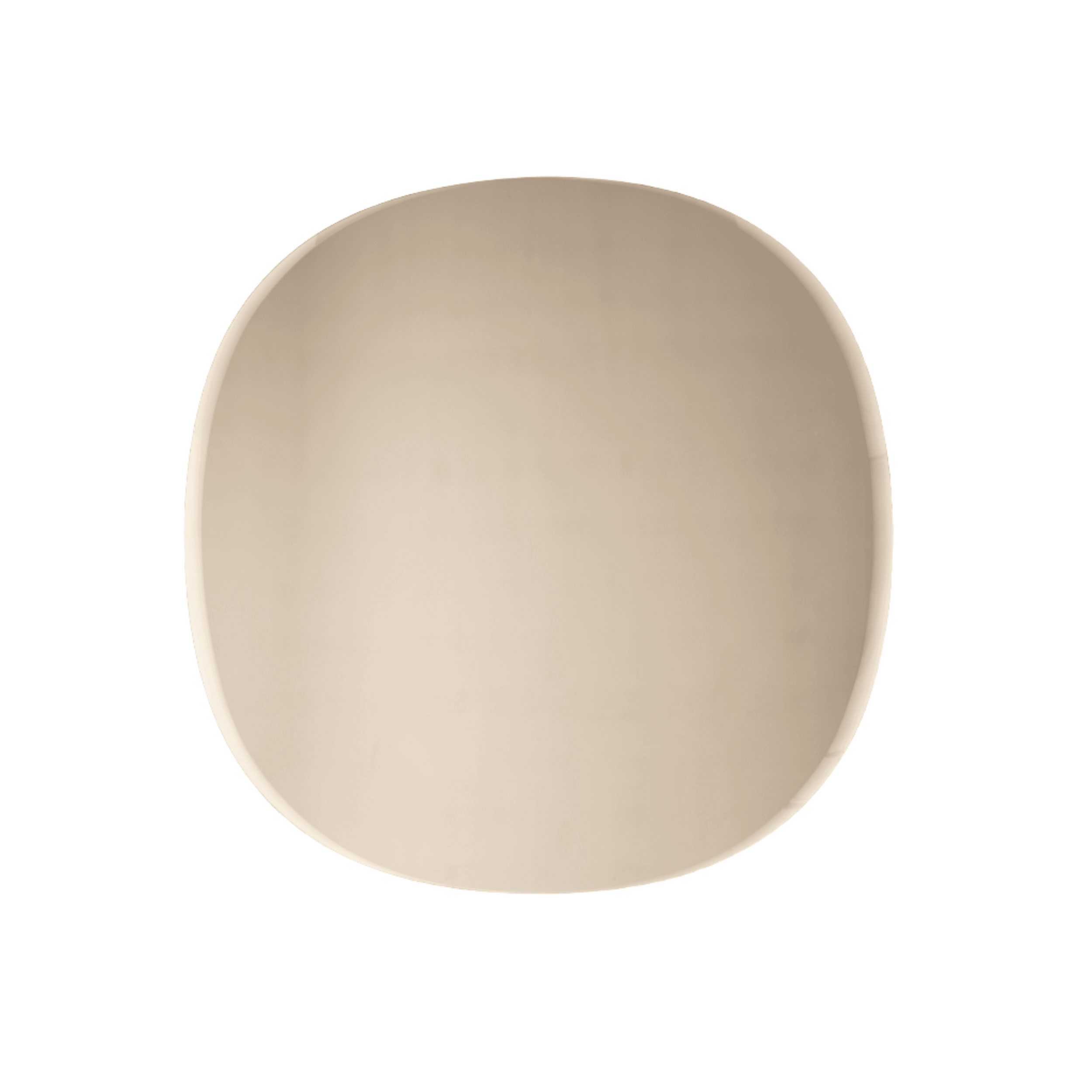 Lustro okrągłe BRAME brązowe szkło – Calligaris