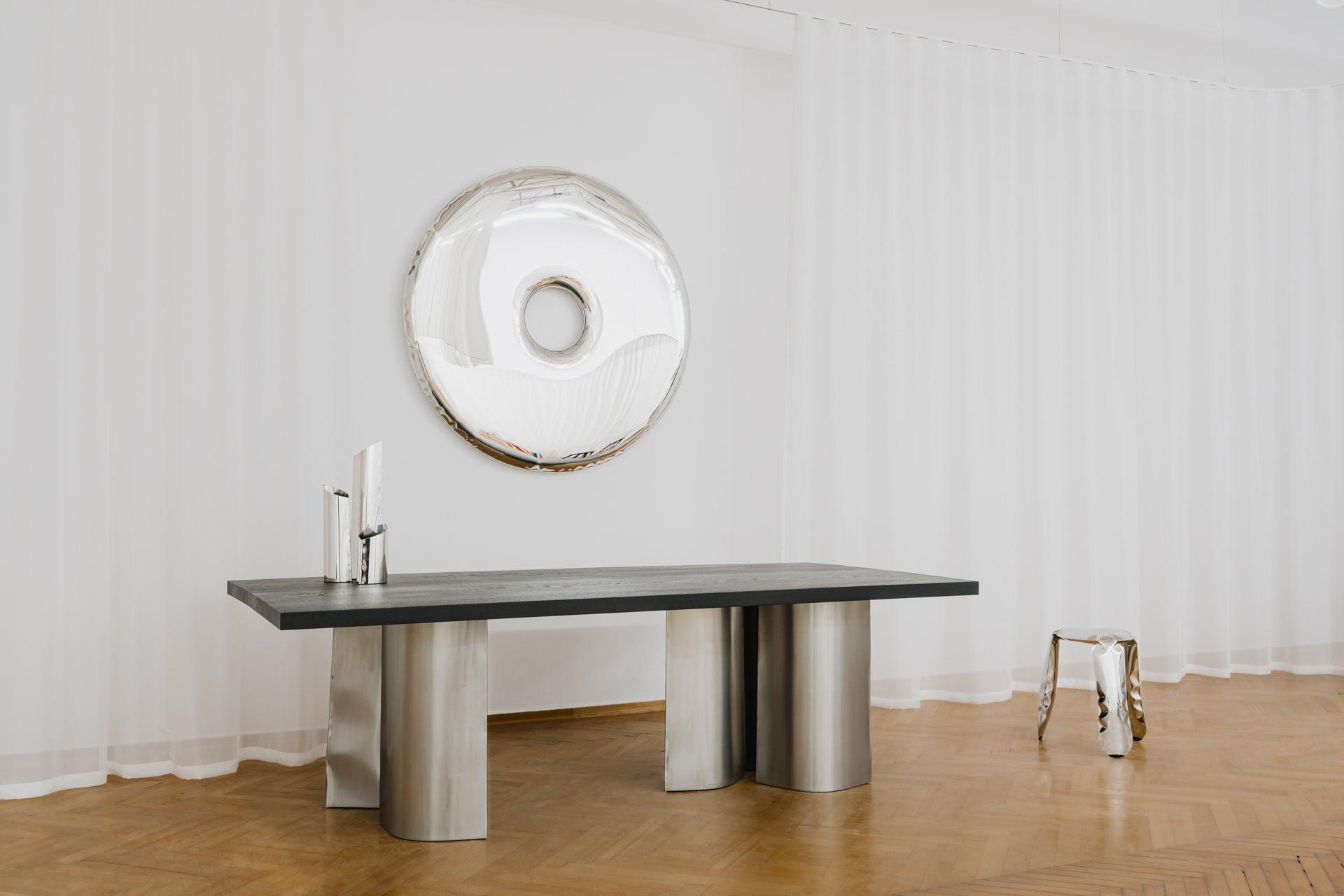 Lustro RONDO gradient szmaragd Zieta Studio Eye on Design