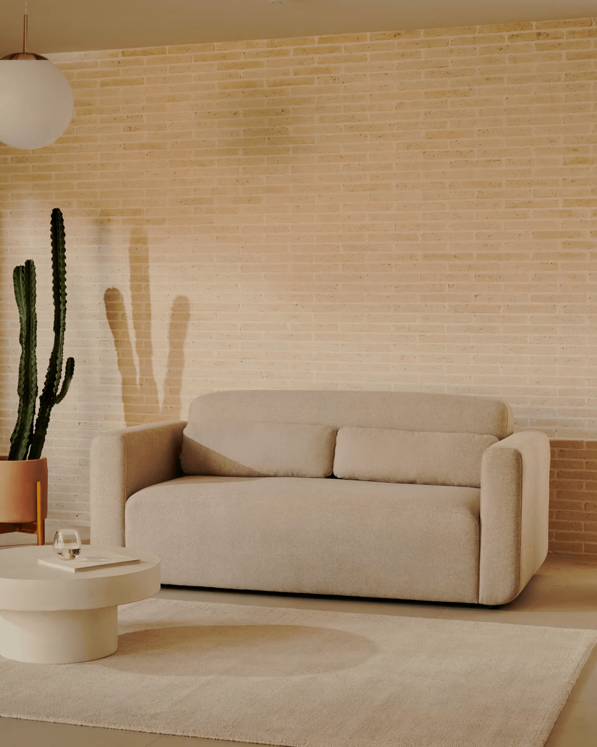 Sofa 2-osobowa NEOM beżowy La Forma Eye on Design