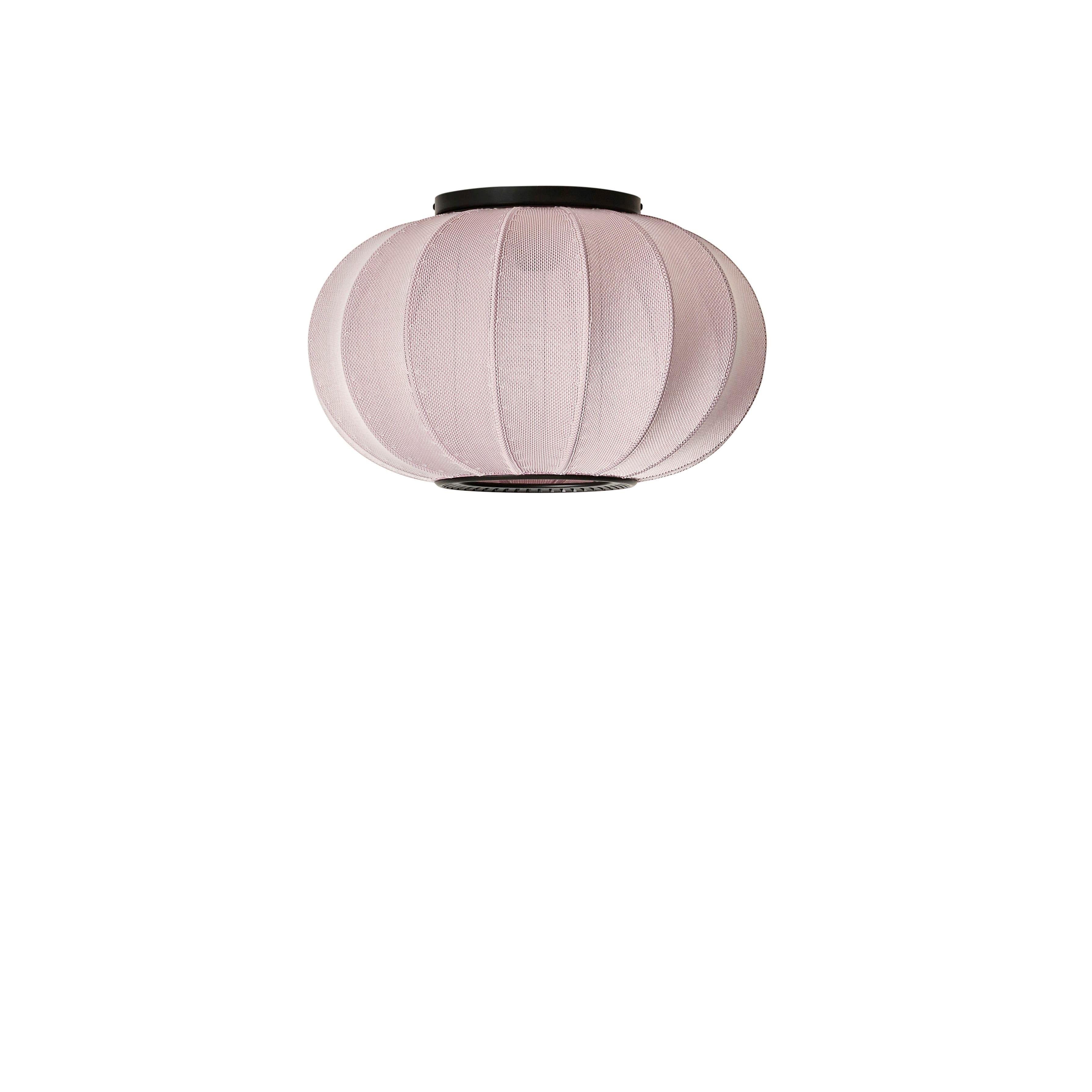 Ovale Deckenlampe von Strick-auf-auf