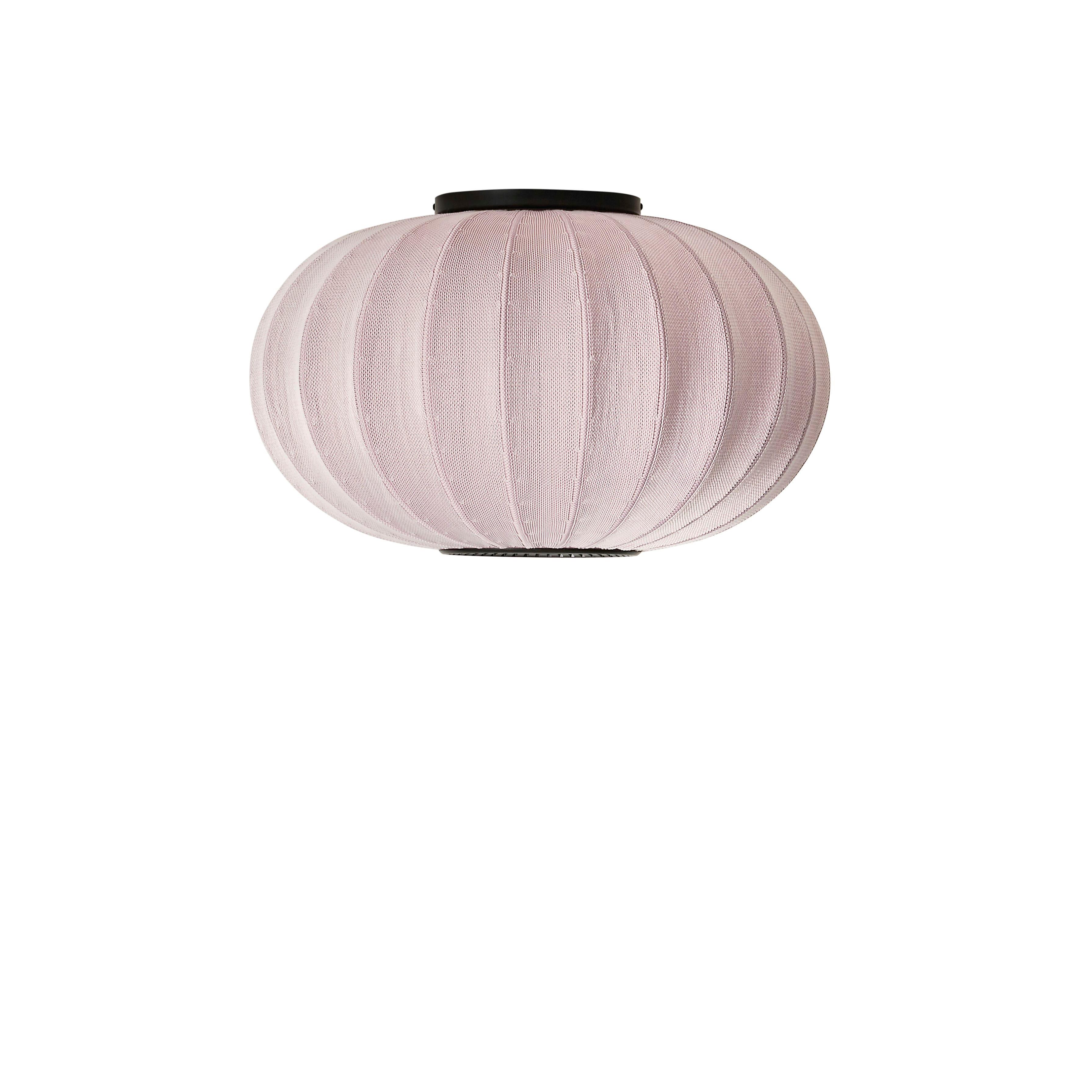 Ovale Deckenlampe von Strick-auf-auf