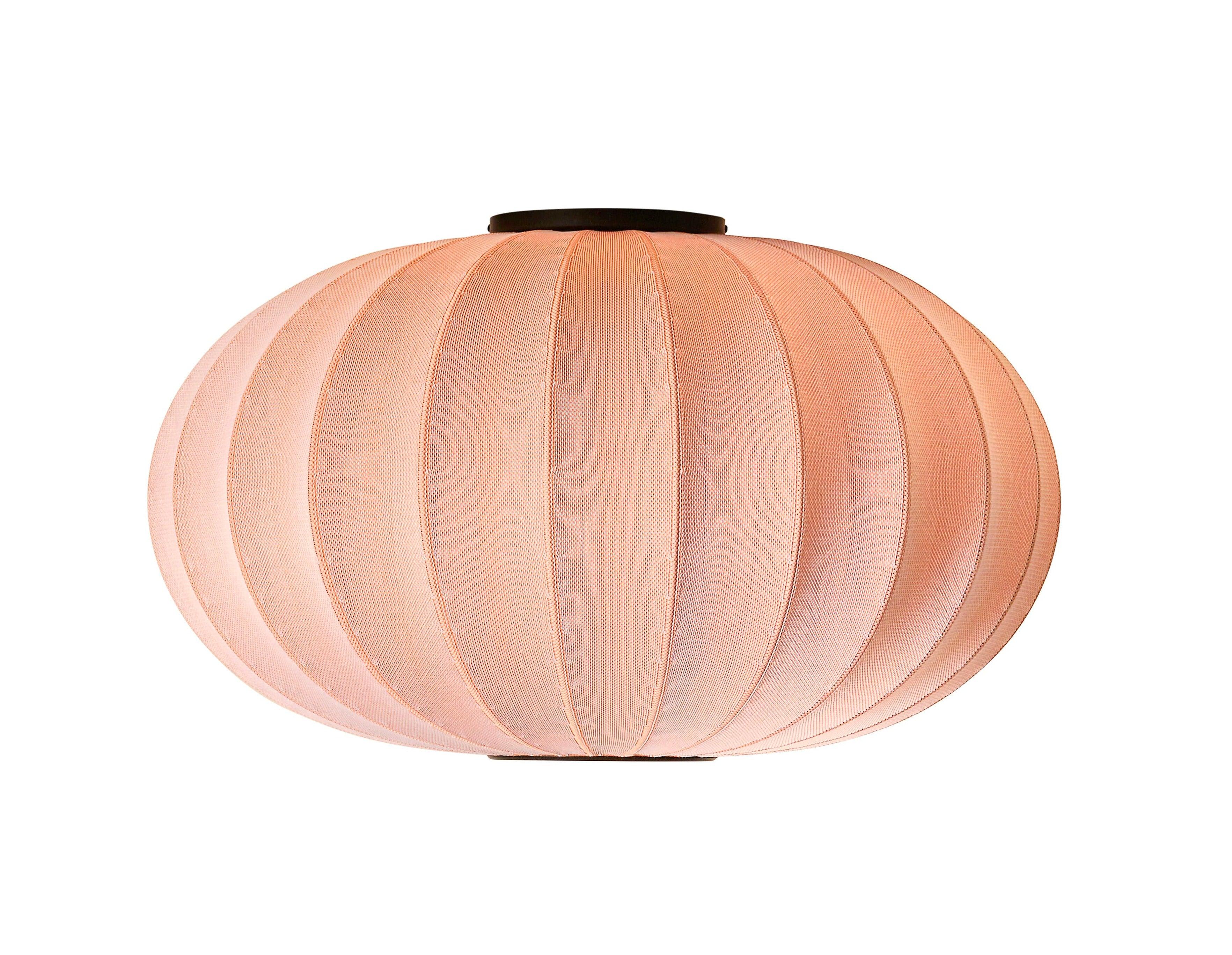 Ovale Korallenlampe stricken