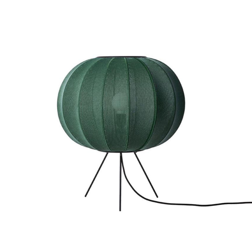 Stehlampe Dreibein niedrig KNIT-WIT grün