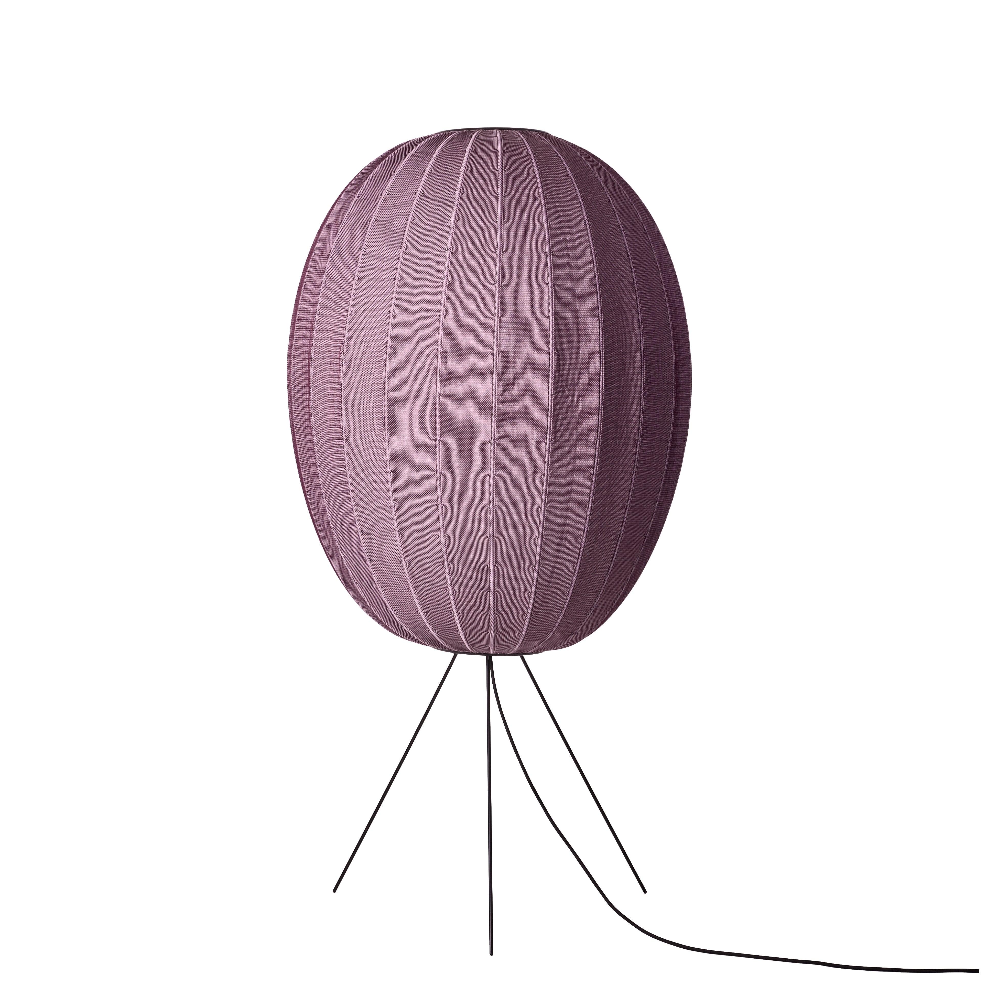 Stehlampe Dreibein KNIT-WIT burgunderrot