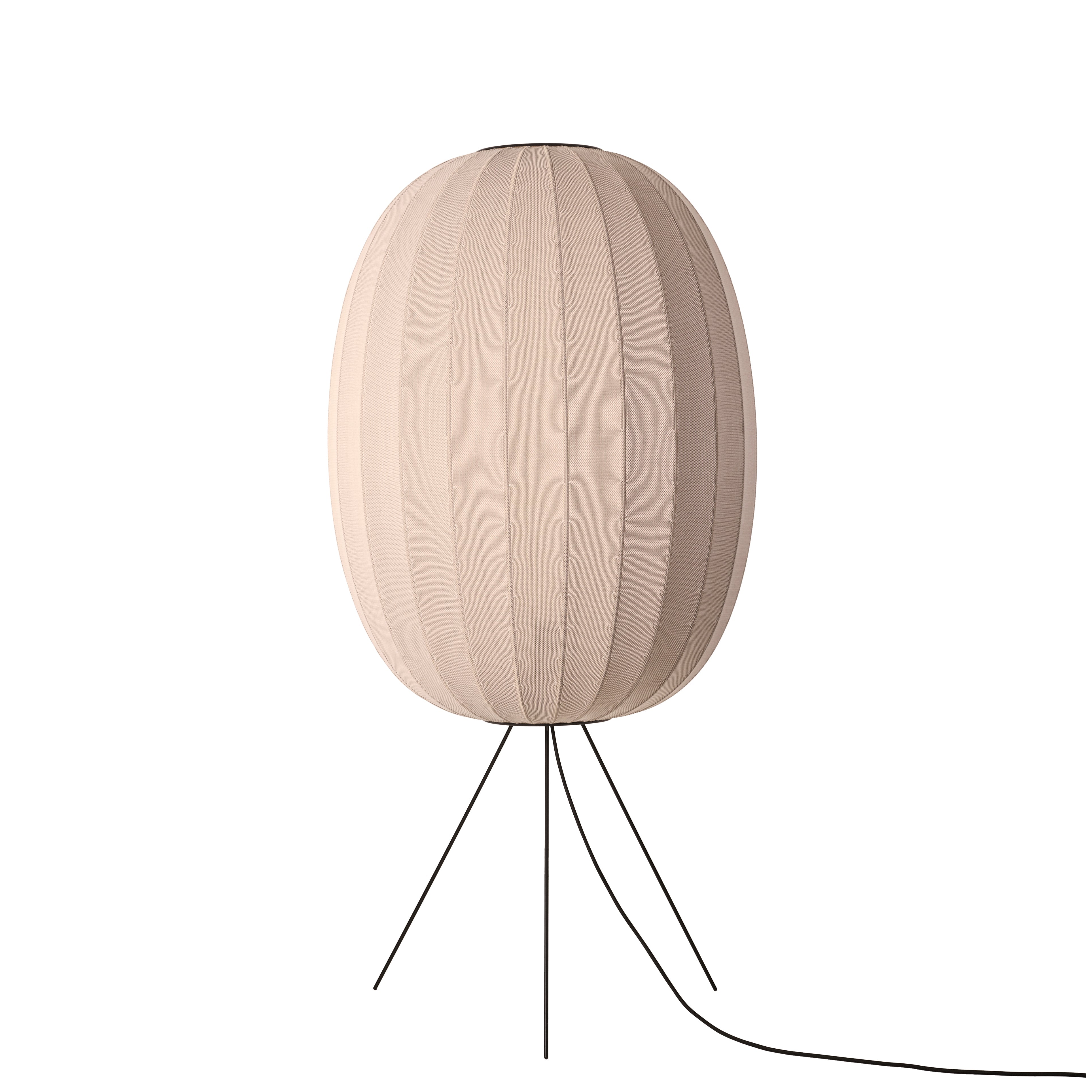 Stehlampe Dreibein KNIT-WIT sandfarben