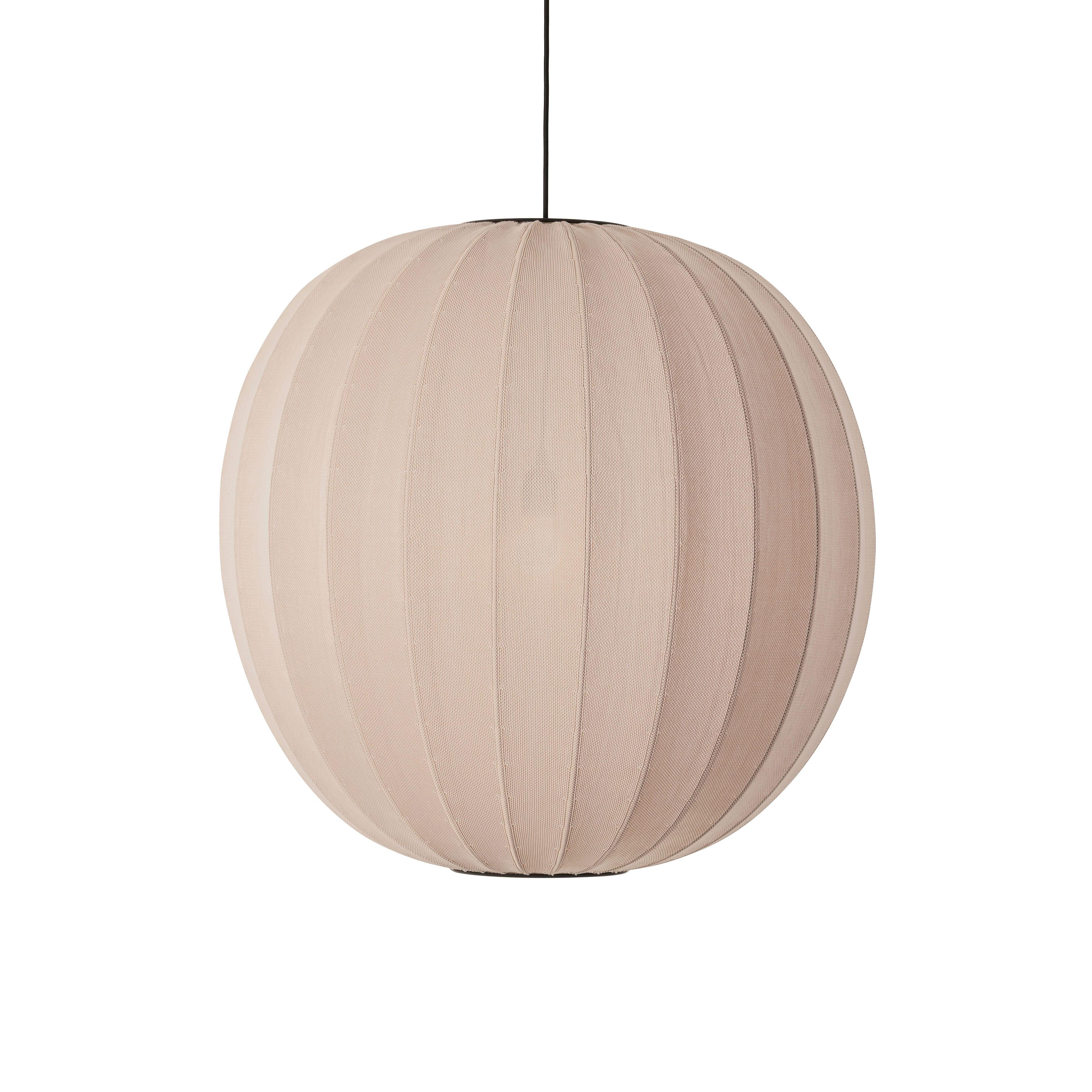Knit-Wit Sand Round hanging lamp