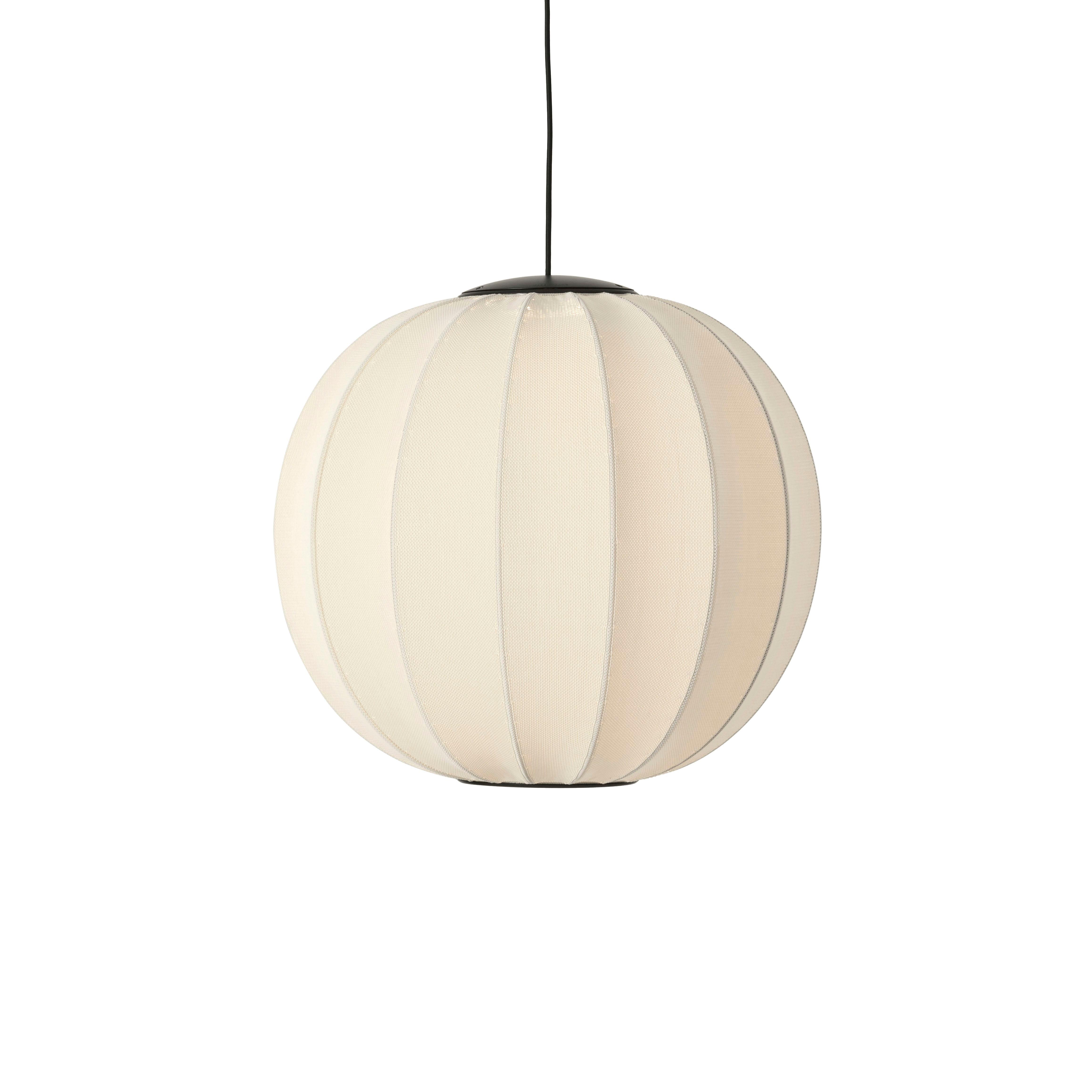 Strickpearle runde Hanglampe