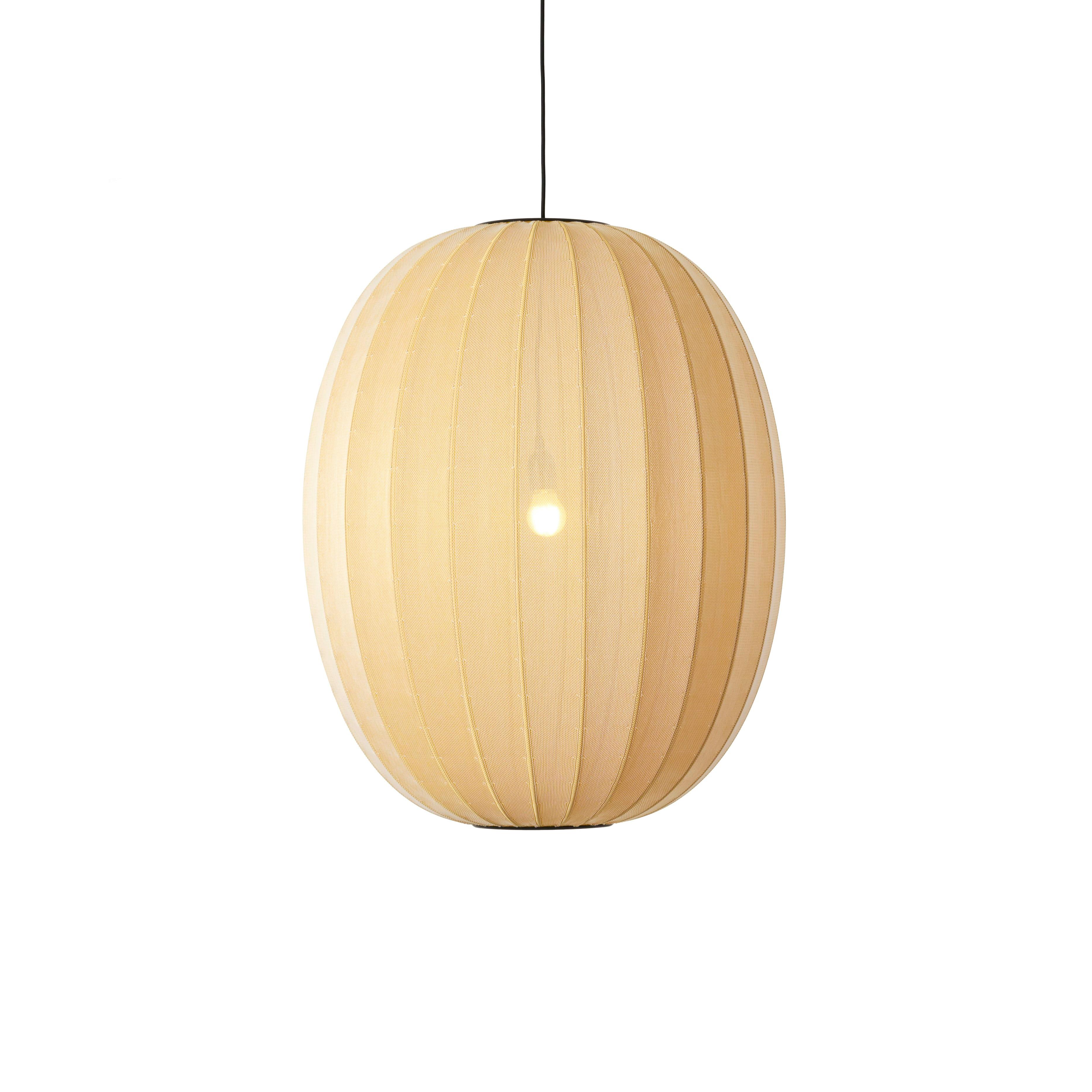 Knit-Wit High Yellow hanging lamp